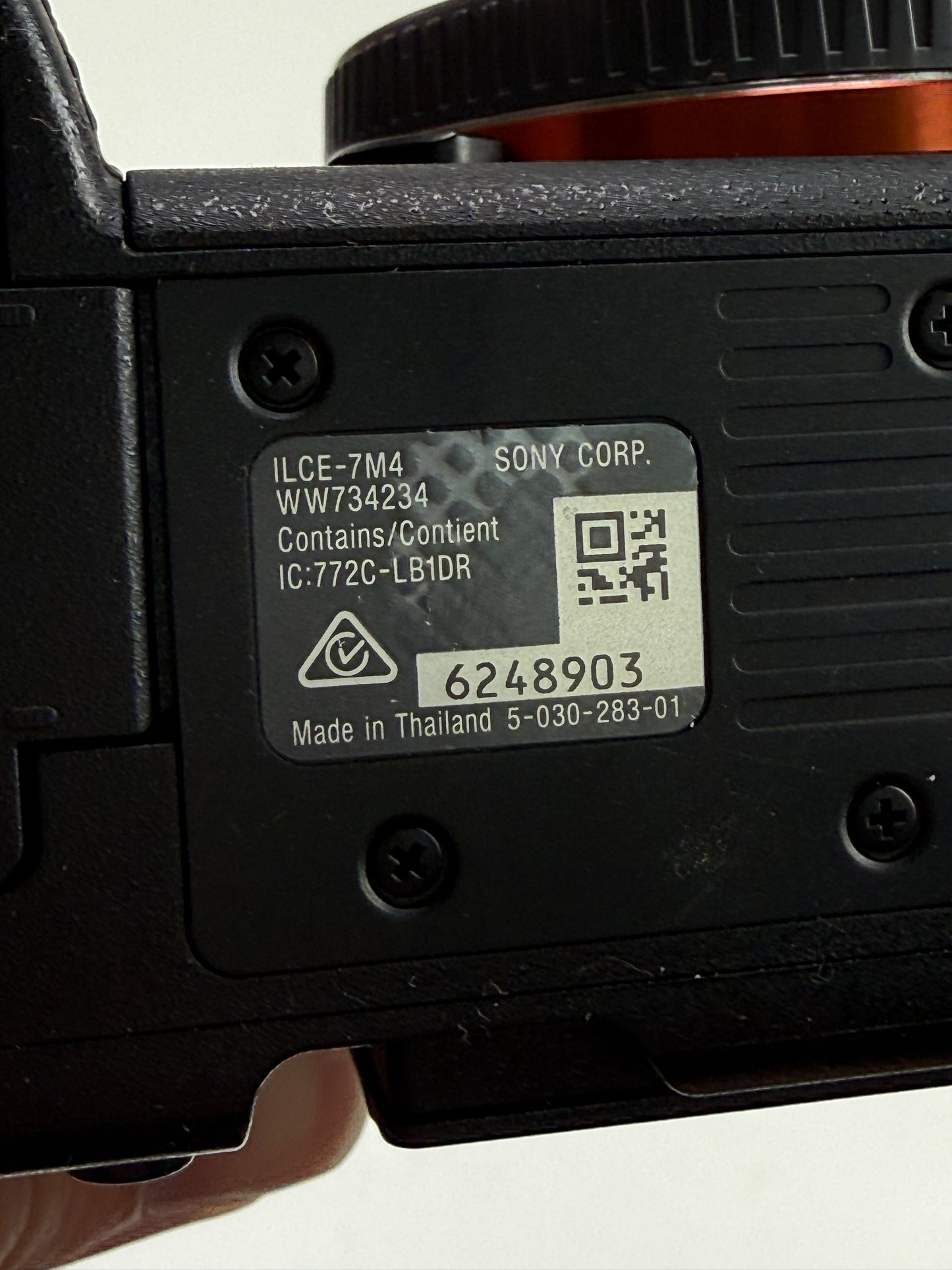 Sony Alpha A7 IV Mirrorless Digital Camera