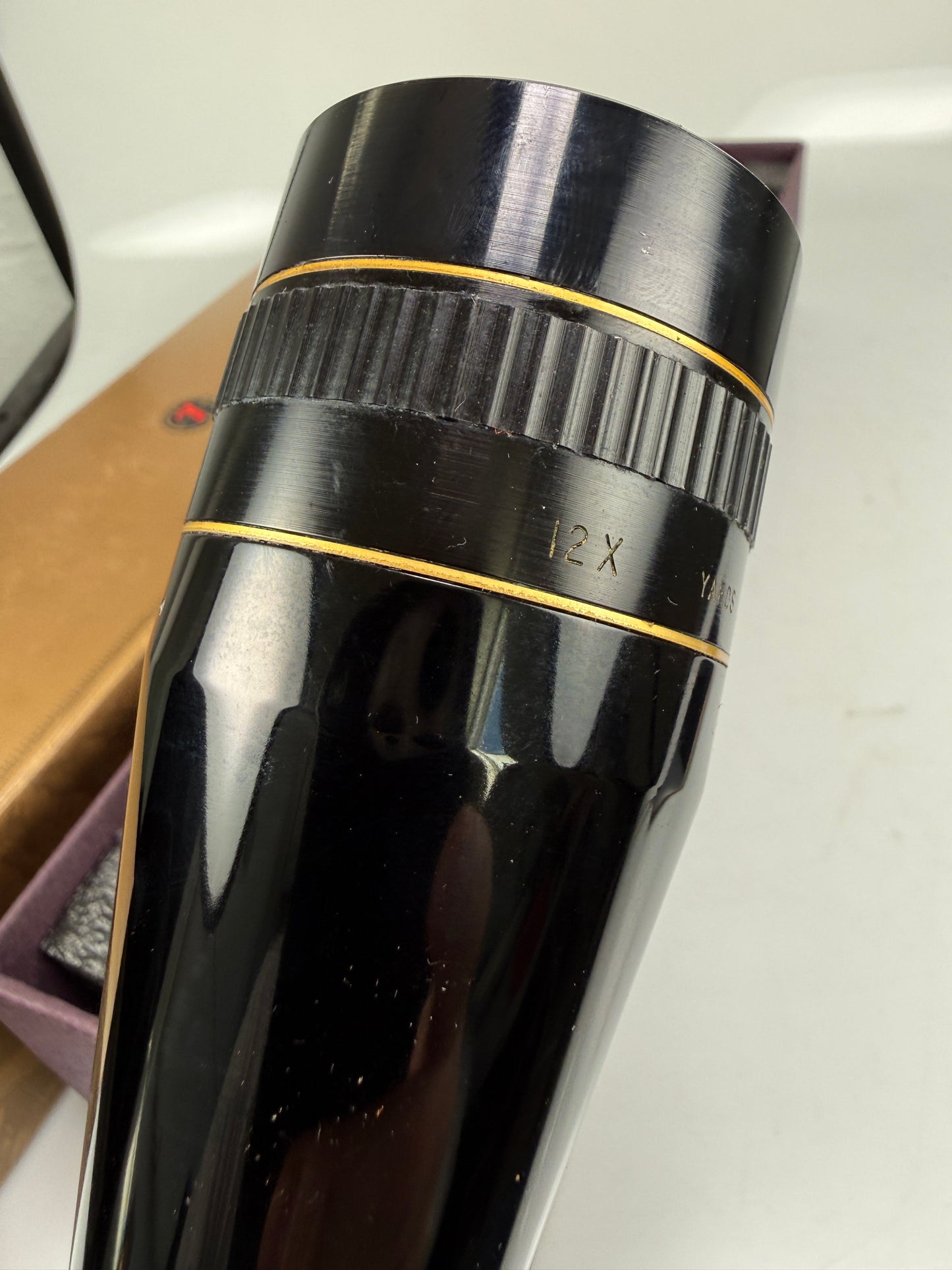 Leupold 12x40mm A.O. Varmint Vintage Scope Fine Plex