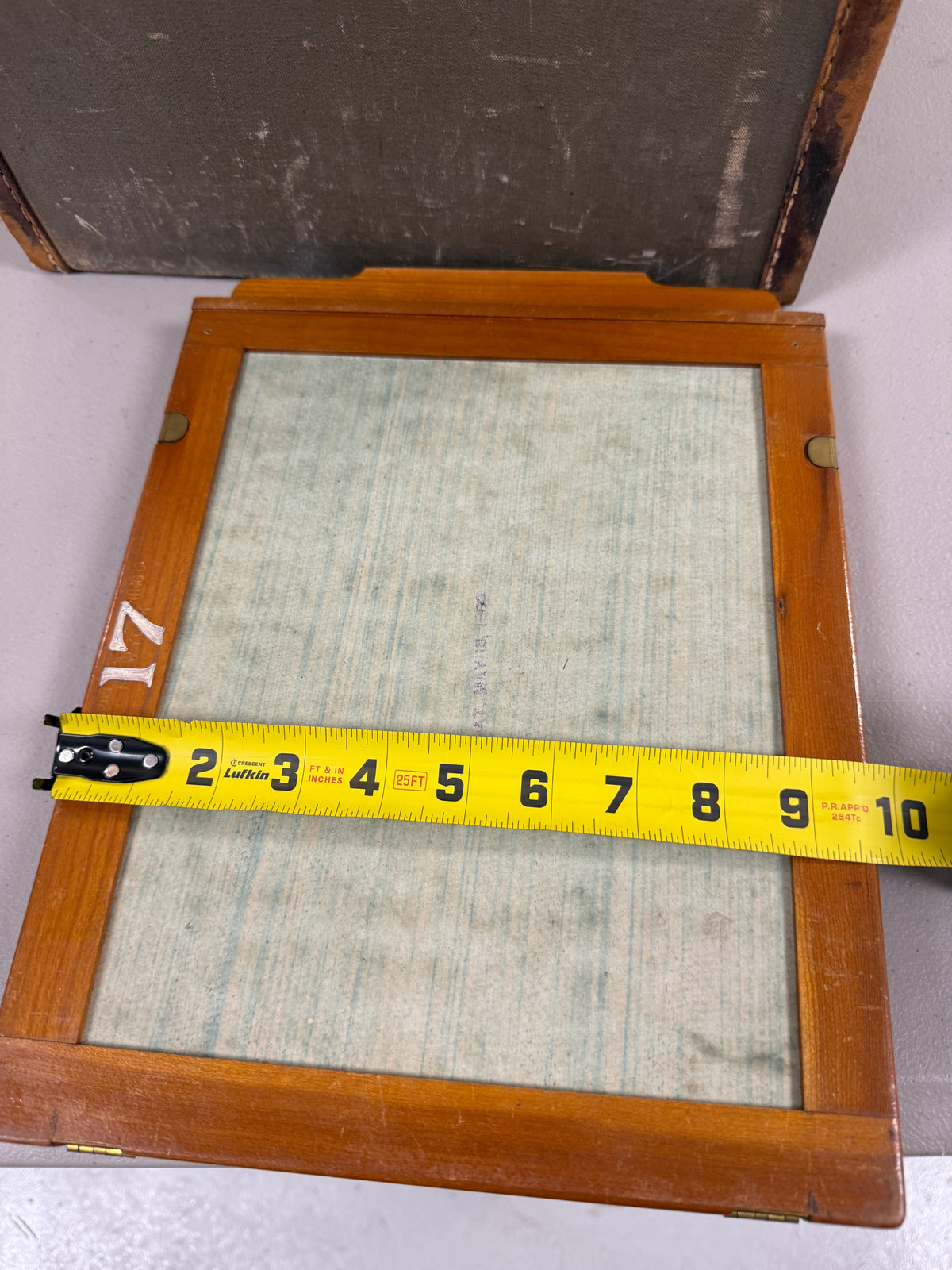 Scovill Manufacturing Optical Company Folding Plate Glass Holder set of 3 RARE