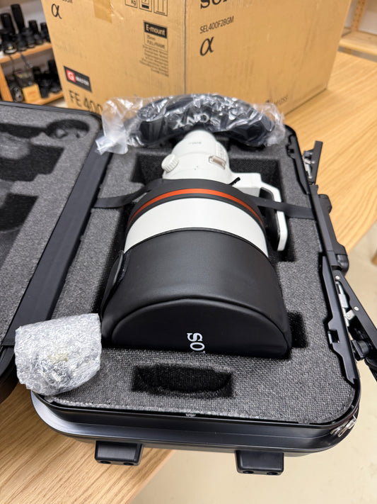 Sony FE 400mm f2.8 GM OSS Super Telephoto G master lens