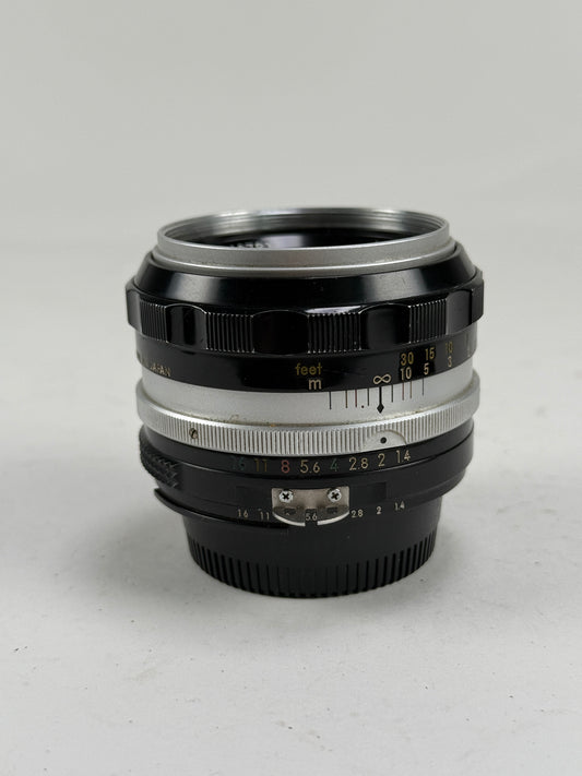 Nikon Nikkor-S Auto 50mm f1.4 l Ai Lens AI’d