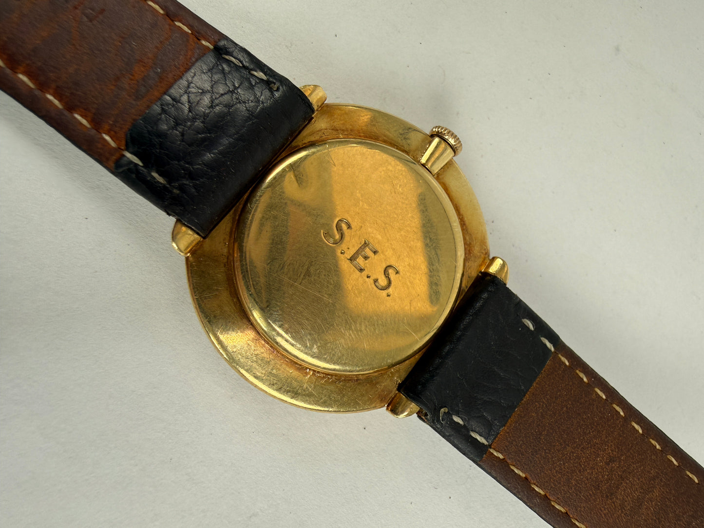 IWC Tiffany & Co. Schaffhausen Dial 34mm Watch 18K Yellow Gold Manual Wind 401 Movement
