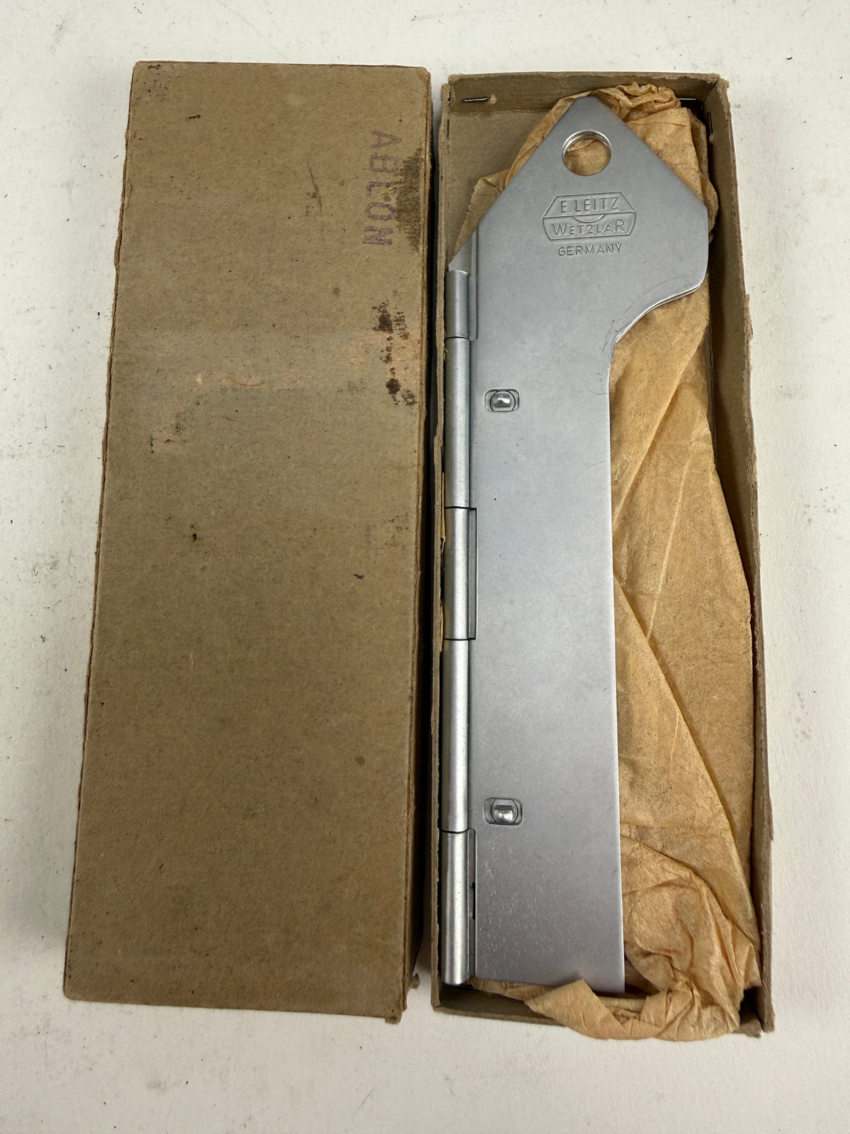 Leica Leitz 14126 ABLON 35mm Film Leader Cutting Template