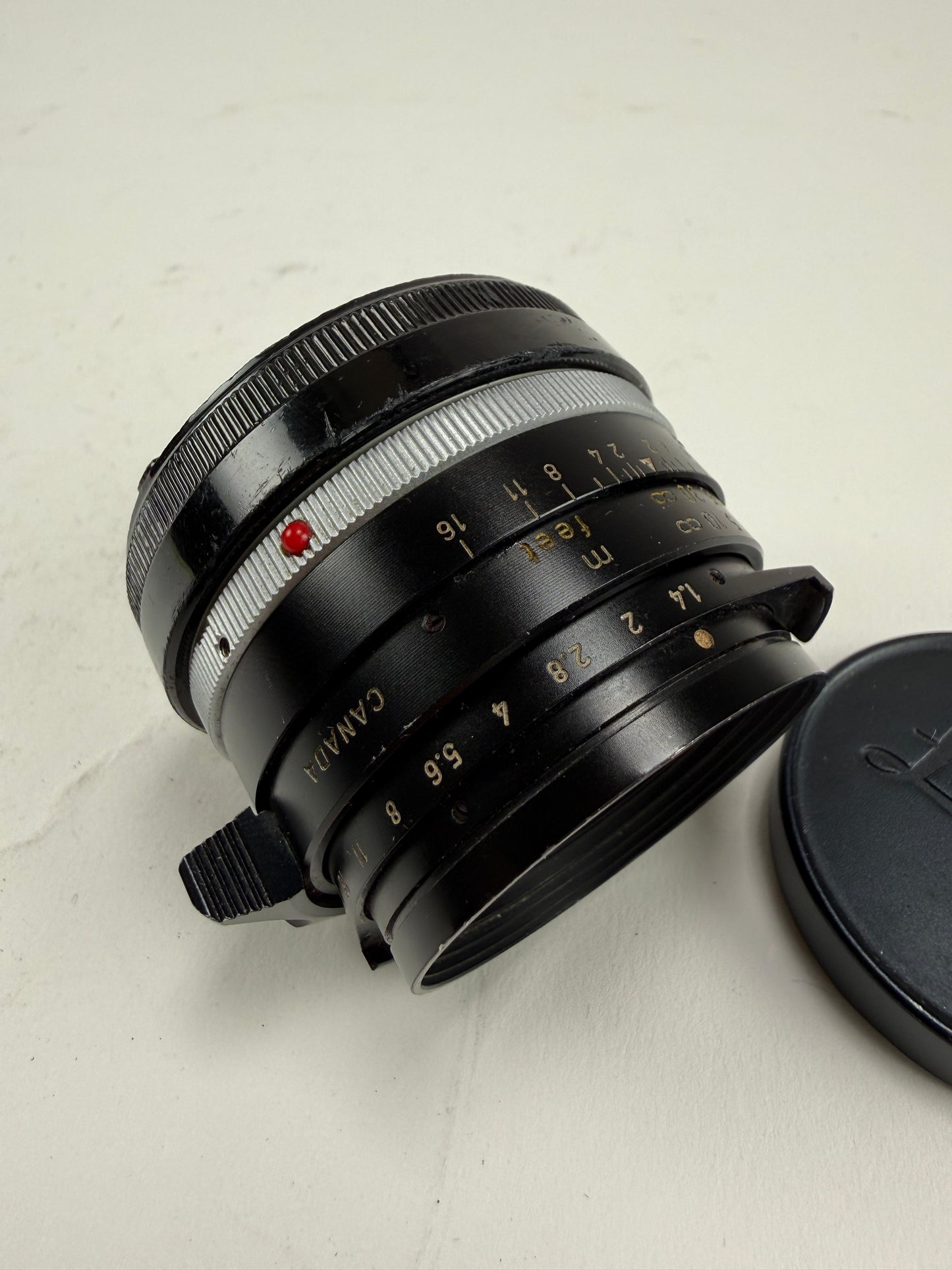 Leica Summilux-M 35mm f1.4 Pre Asph Lens with Black Paint Infinity Lock RARE