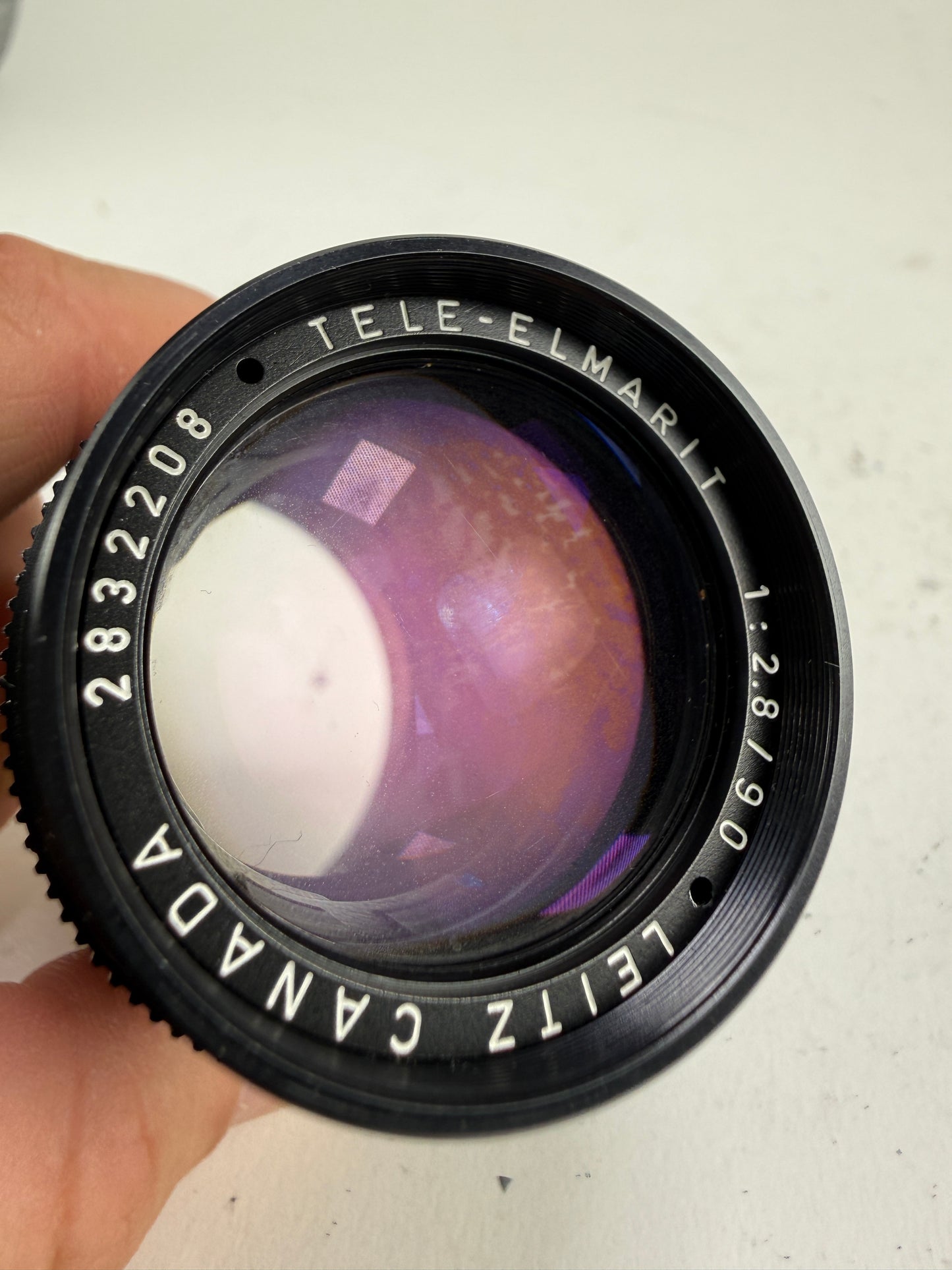 Leica Leitz Canada 90mm f2.8 Tele-Elmarit " Thin" M Mount Lens (Copy)