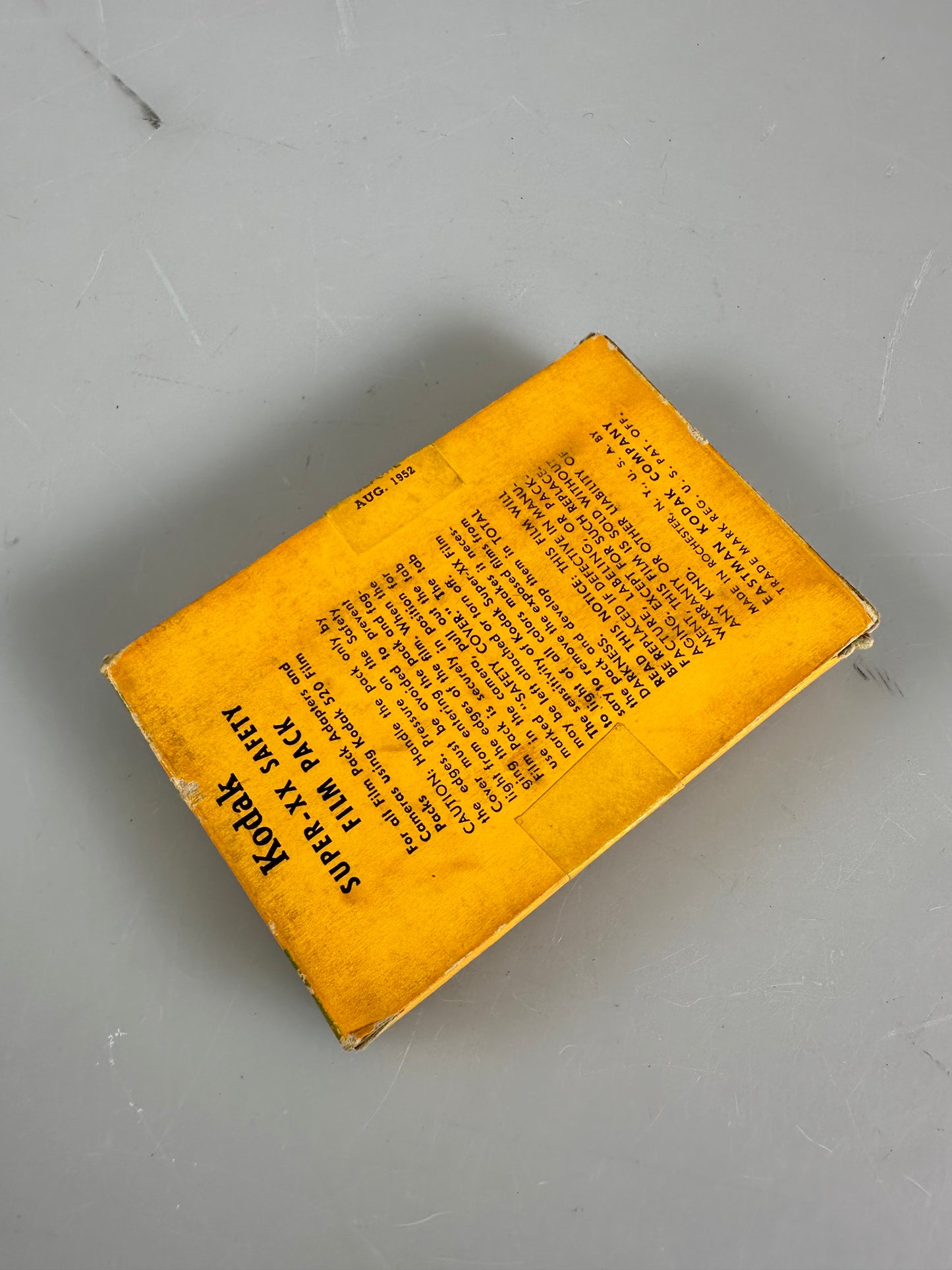 Kodak Sheet Film Super-XX Panchromatic 2 ¼ x 3 ¼ - 2x3 film pack XX 520