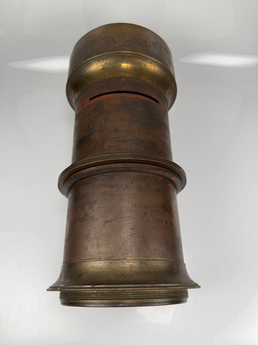 Holmes Booth Haydens early brass camera lens Large SN 6213
