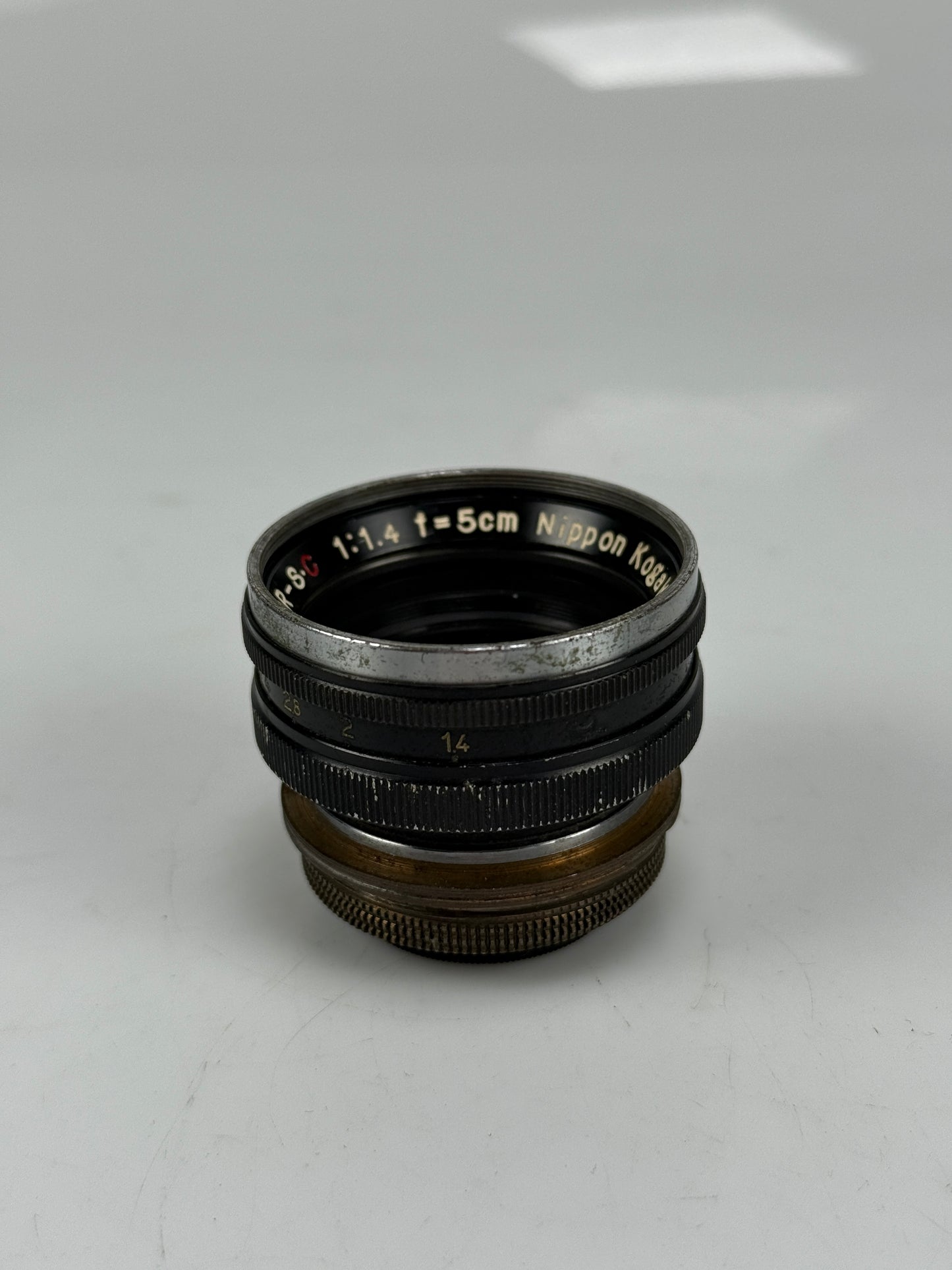 Nikon Nikkor S C 5cm 50mm f1.4 Nippon Kogaku Rangefinder Lens Black