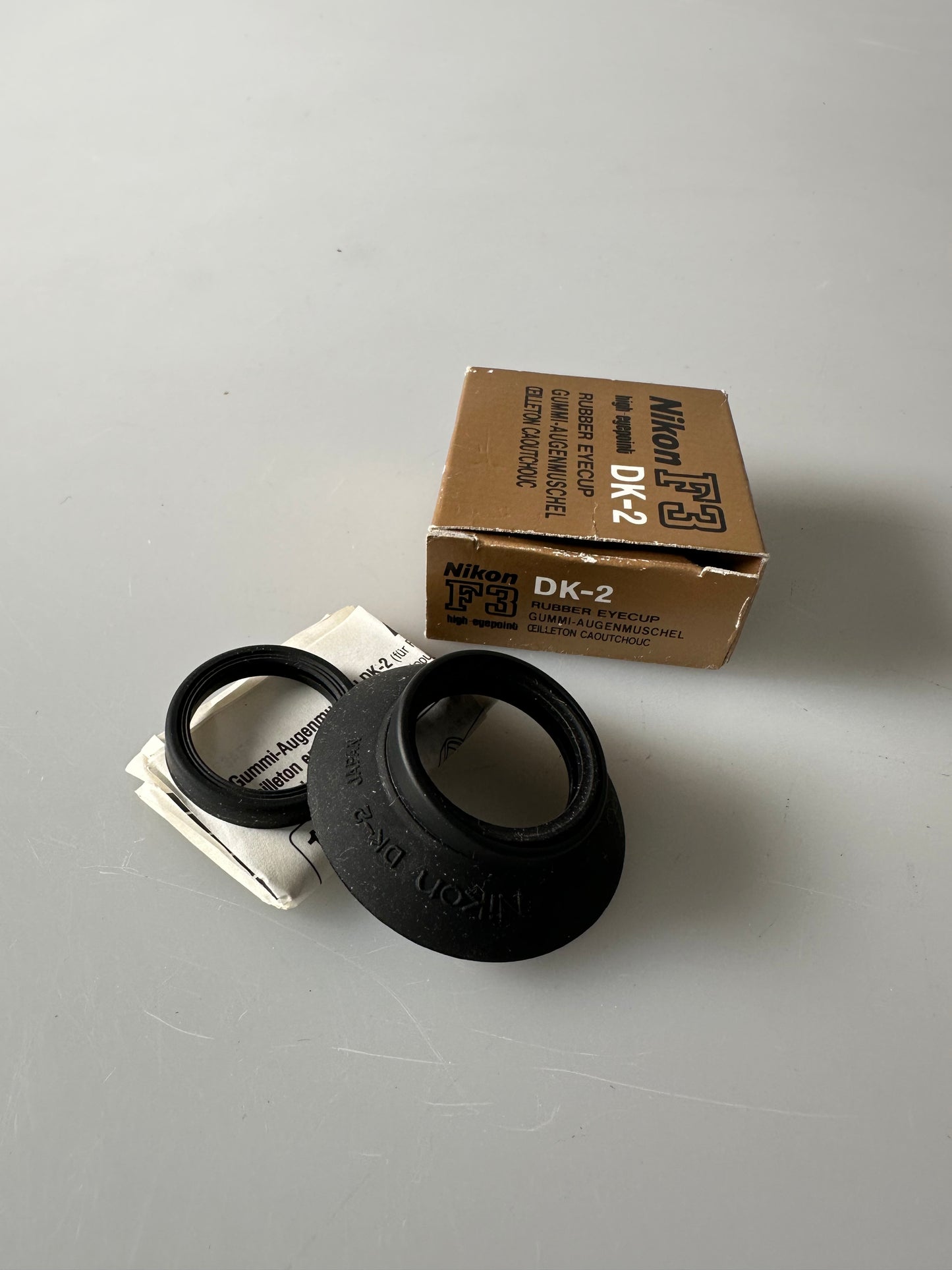 Nikon Rubber Eyecup DK-2 For F3 HP DE-3 DE-5 F3P F3T F3HP Finders
