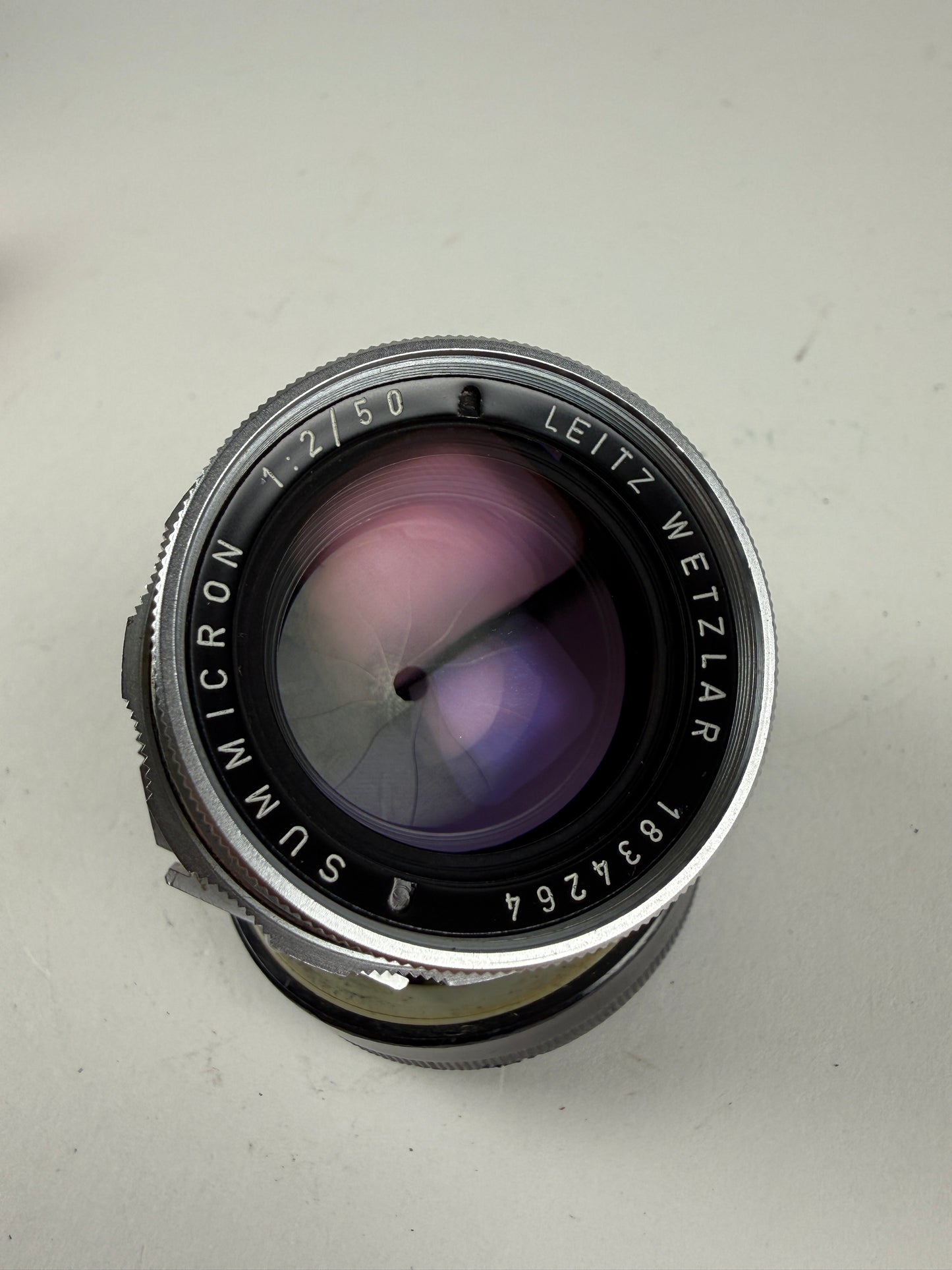 Leica Leitz Wetzlar Summicron-M 50mm F2 Dual Range DR f2 Lens Rigid