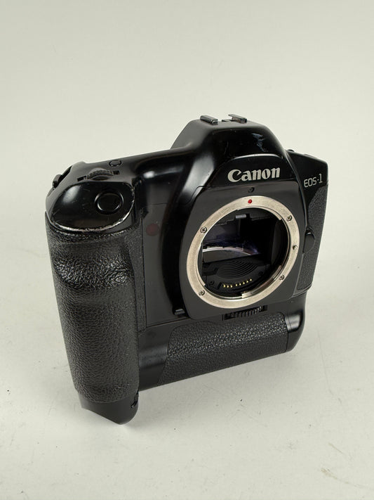 Canon EOS-1 HS 35mm SLR Film Camera Black Body BP-E1