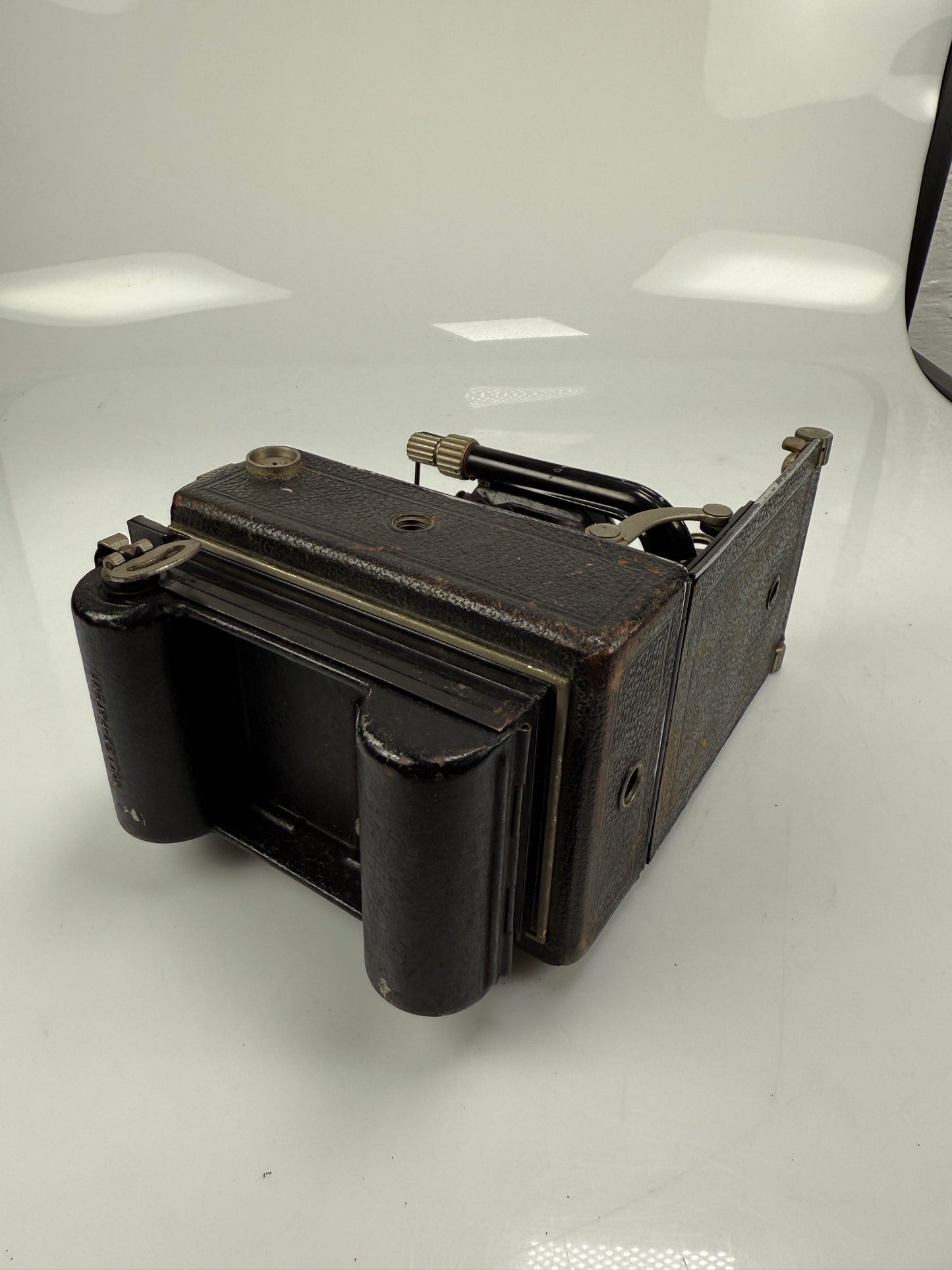 Voigtlander Bergheil Heliar lens 10.5cm f4.5 / 9x12cm folding camera