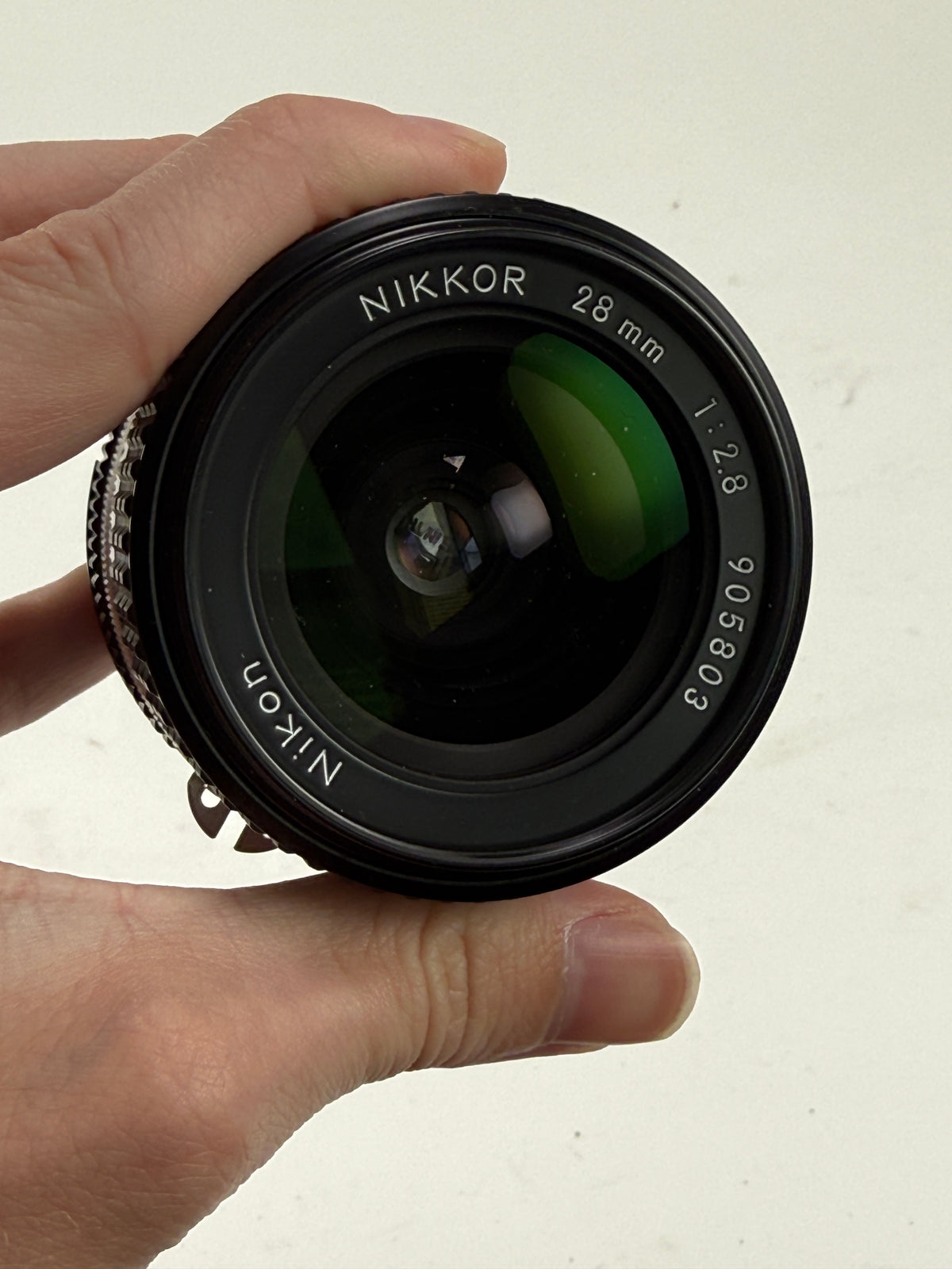 Nikon Ai-s ais Nikkor 28mm f2.8 Wide Angle MF Lens
