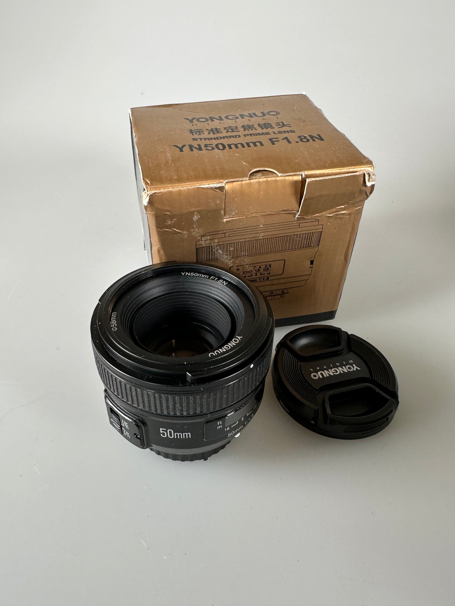 YONGNUO YN50mm F1.8 Large Aperture Auto Focus Lens For NIKON F Mount Camera