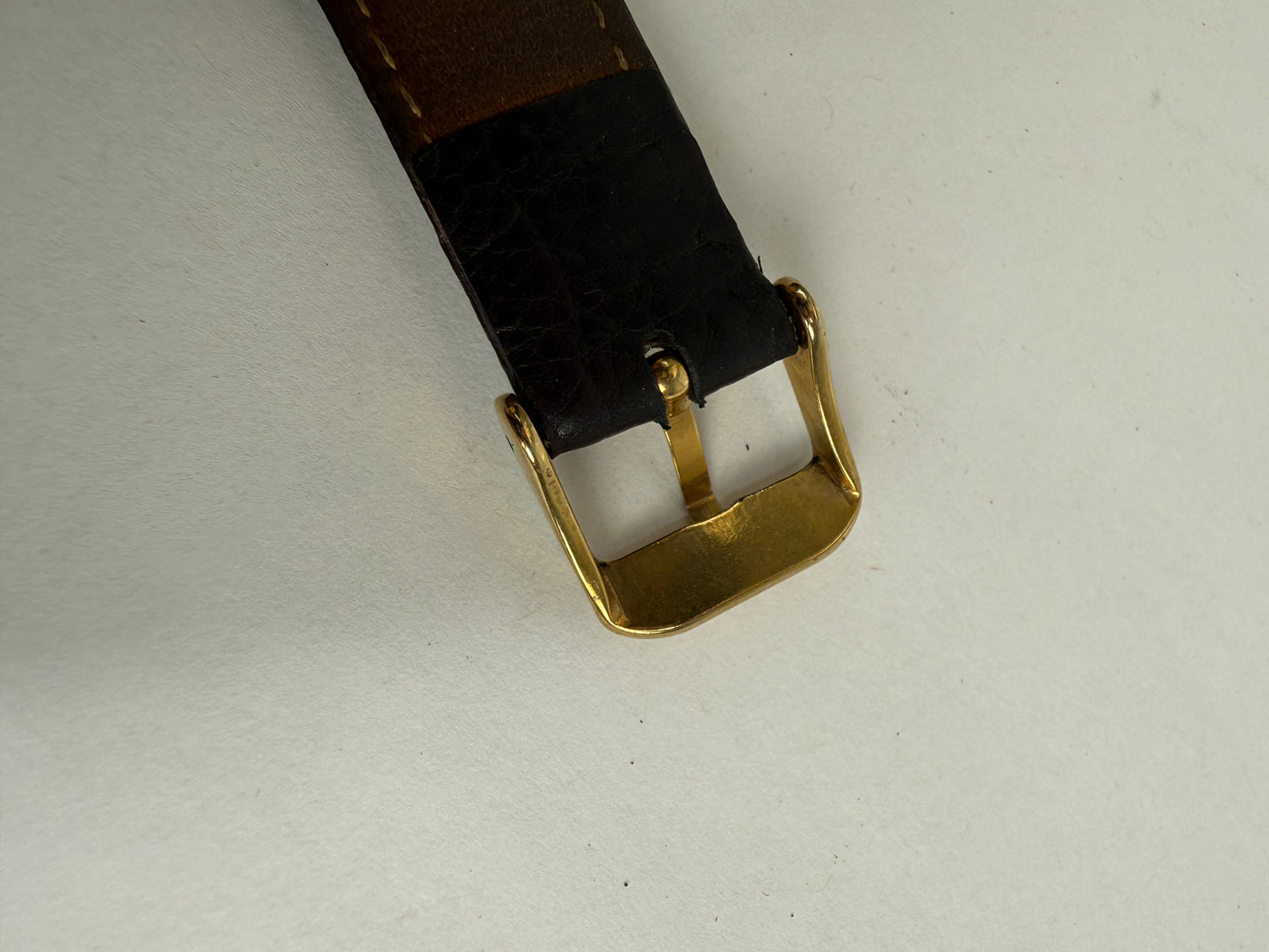 IWC Tiffany & Co. Schaffhausen Dial 34mm Watch 18K Yellow Gold Manual Wind 401 Movement