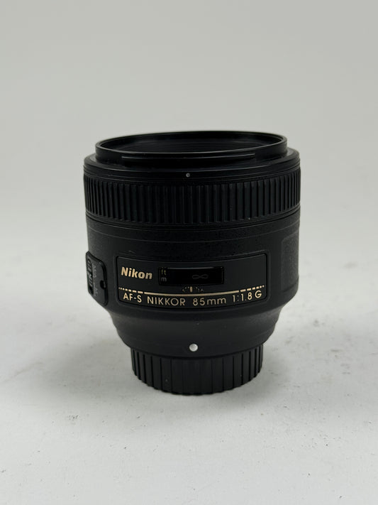 Nikon Nikkor AF-S 85mm f1.8 G Lens