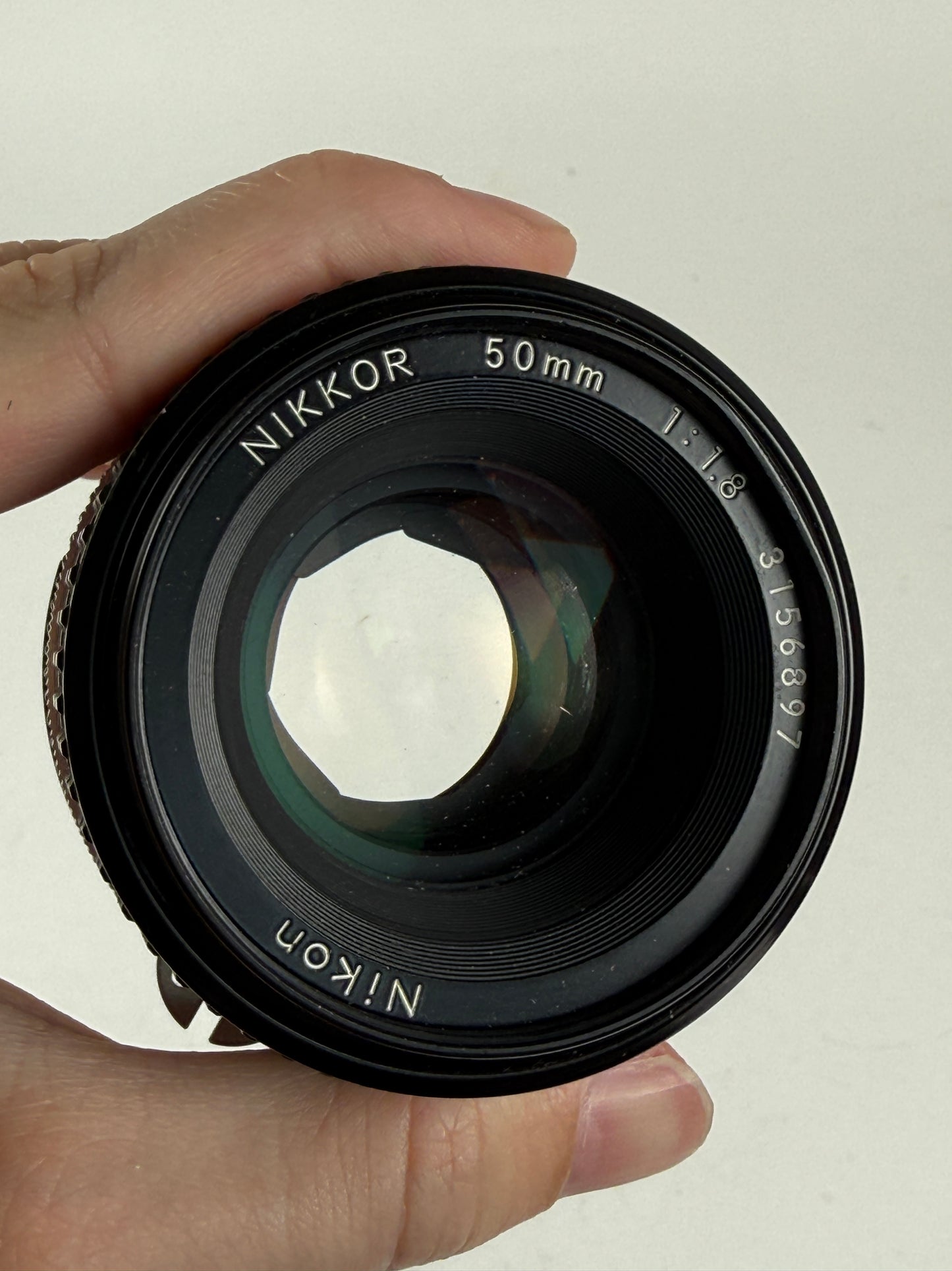 Nikon Nikkor Ais 50mm f1.8 Lens Prime SLR