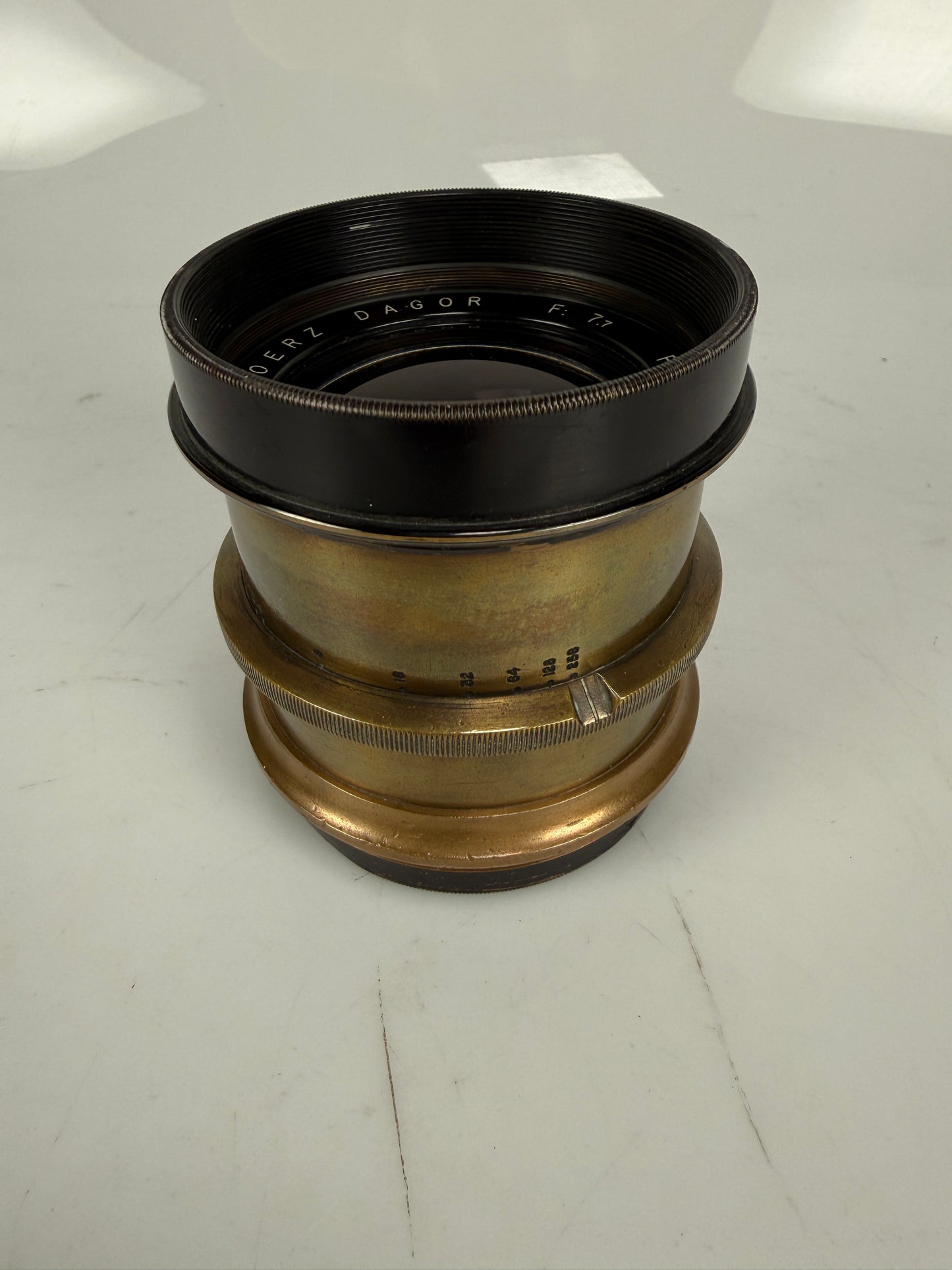 Goerz Dagor Focus 14 inch f7.7 Brass barrel Lens