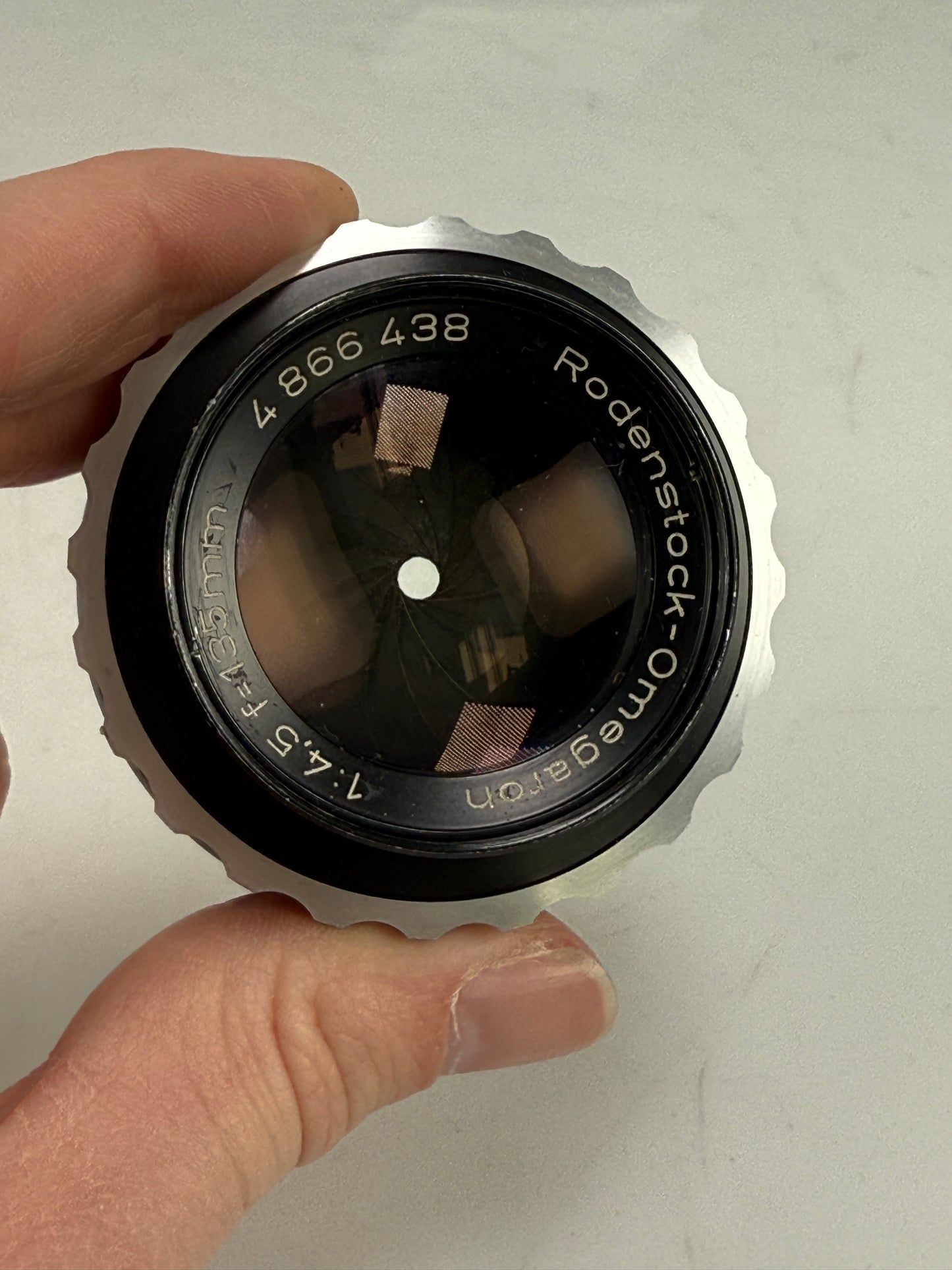 Rodenstock Omegaron Enlarging Lens 135mm f4.5 darkroom