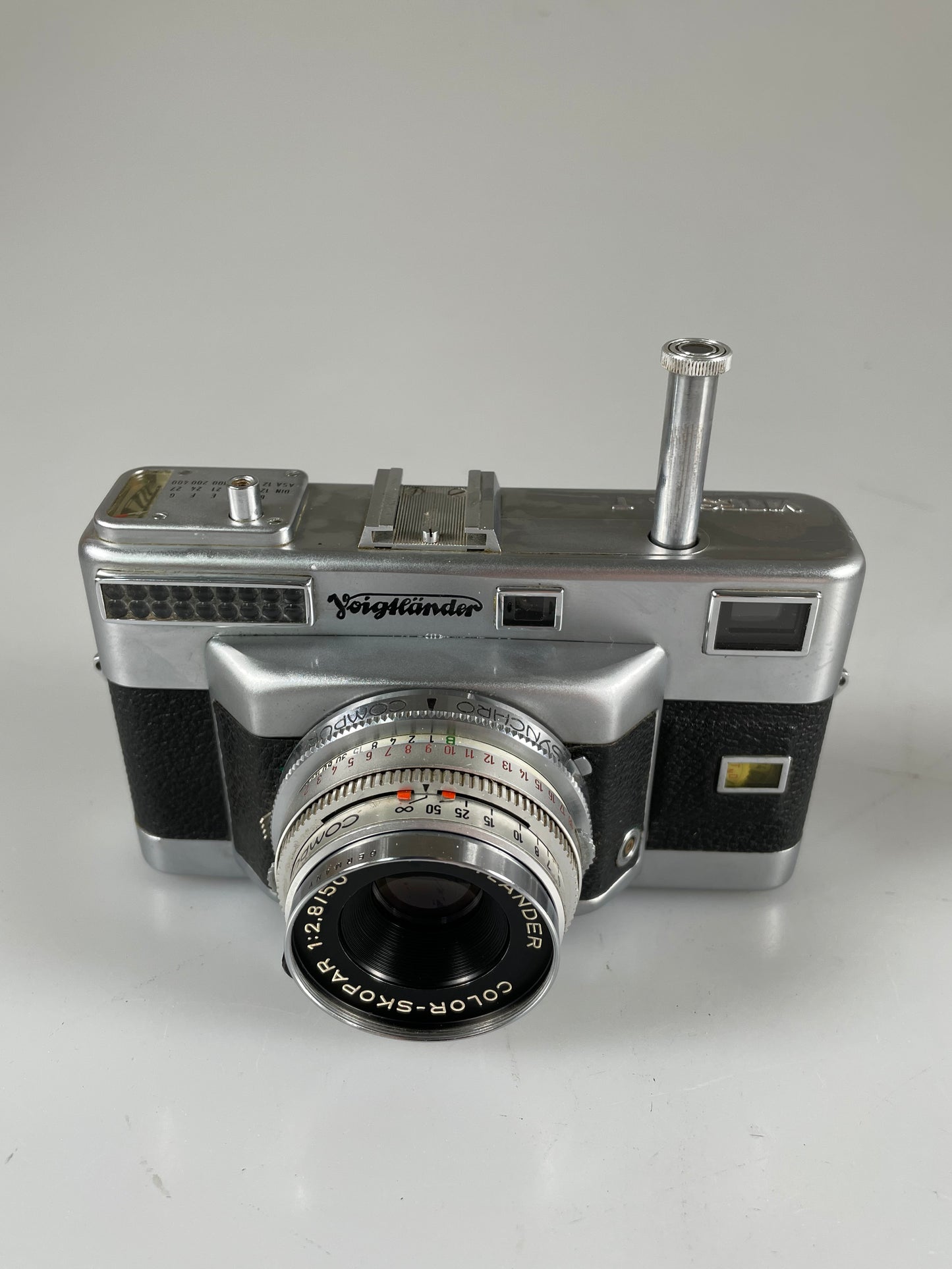 Voigtlander Vitessa T 35mm Film Camera w/ Color Skopar 50mm f2.8 Lens