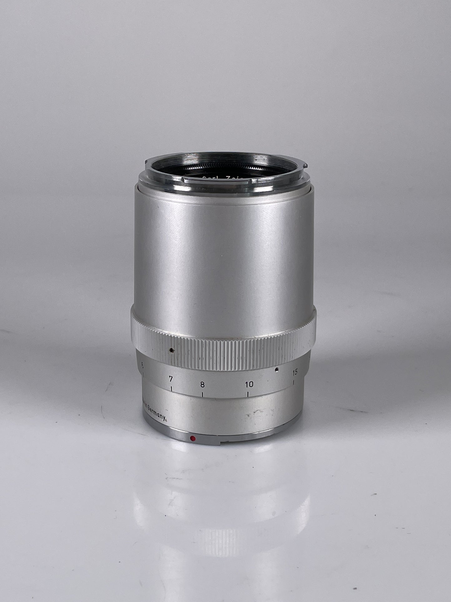 Contarex Carl Zeiss Sonnar 135mm f4 Lens chrome