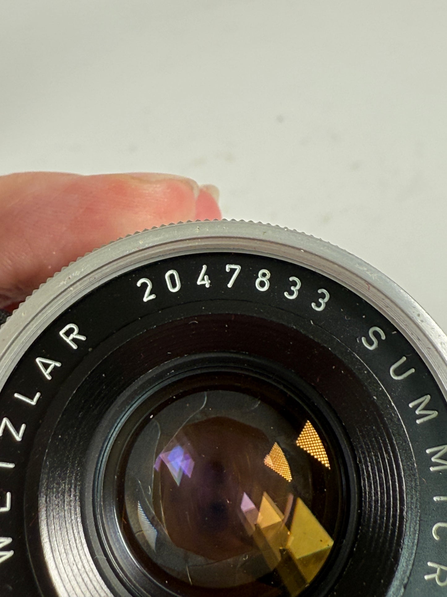 Leica V1 Eight / 8 Element Summicron 35mm F2 w/ Goggles SAWOO Germany