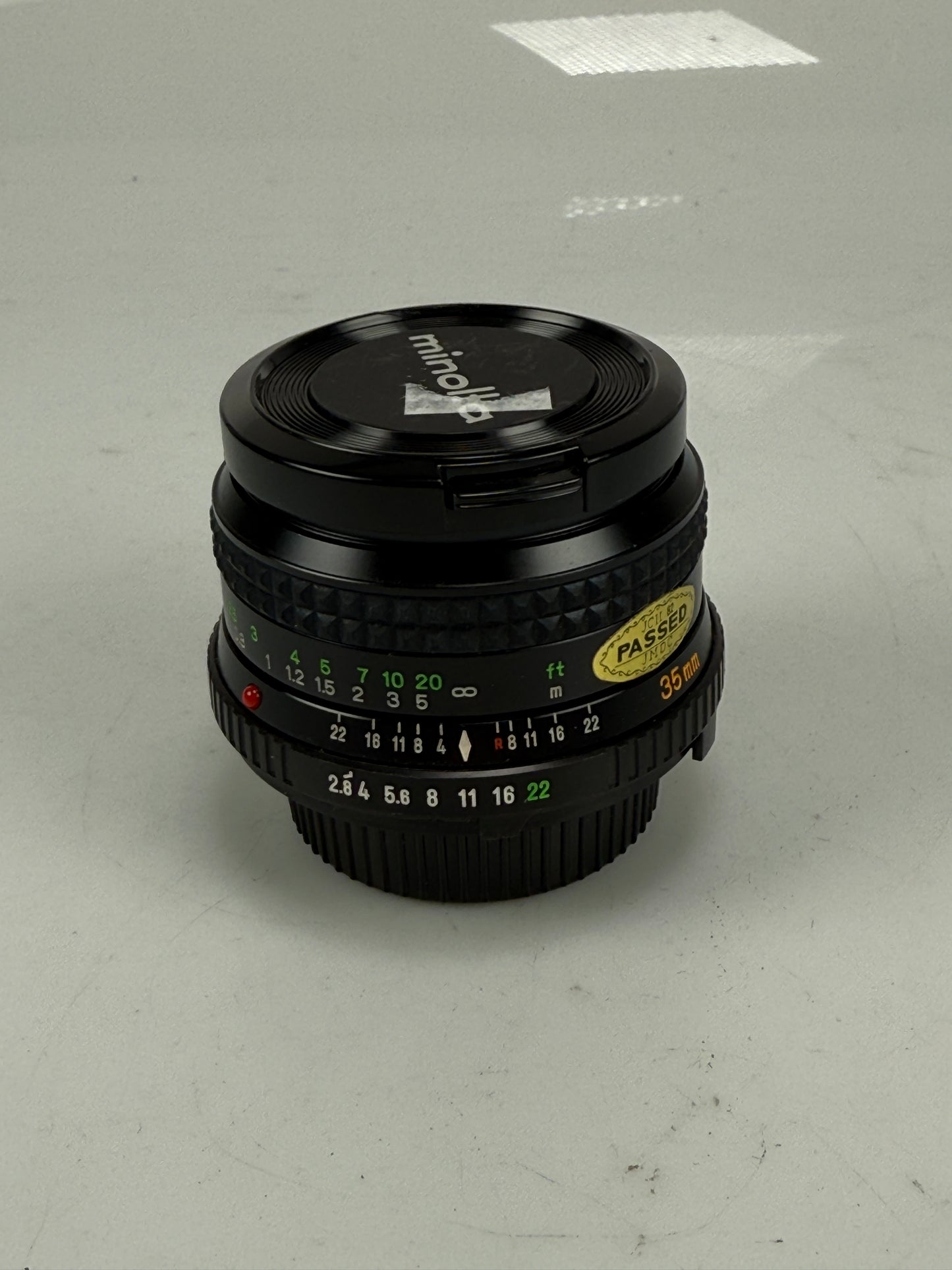 Minolta MD Rokkor-X 35mm f2.8 Prime lens