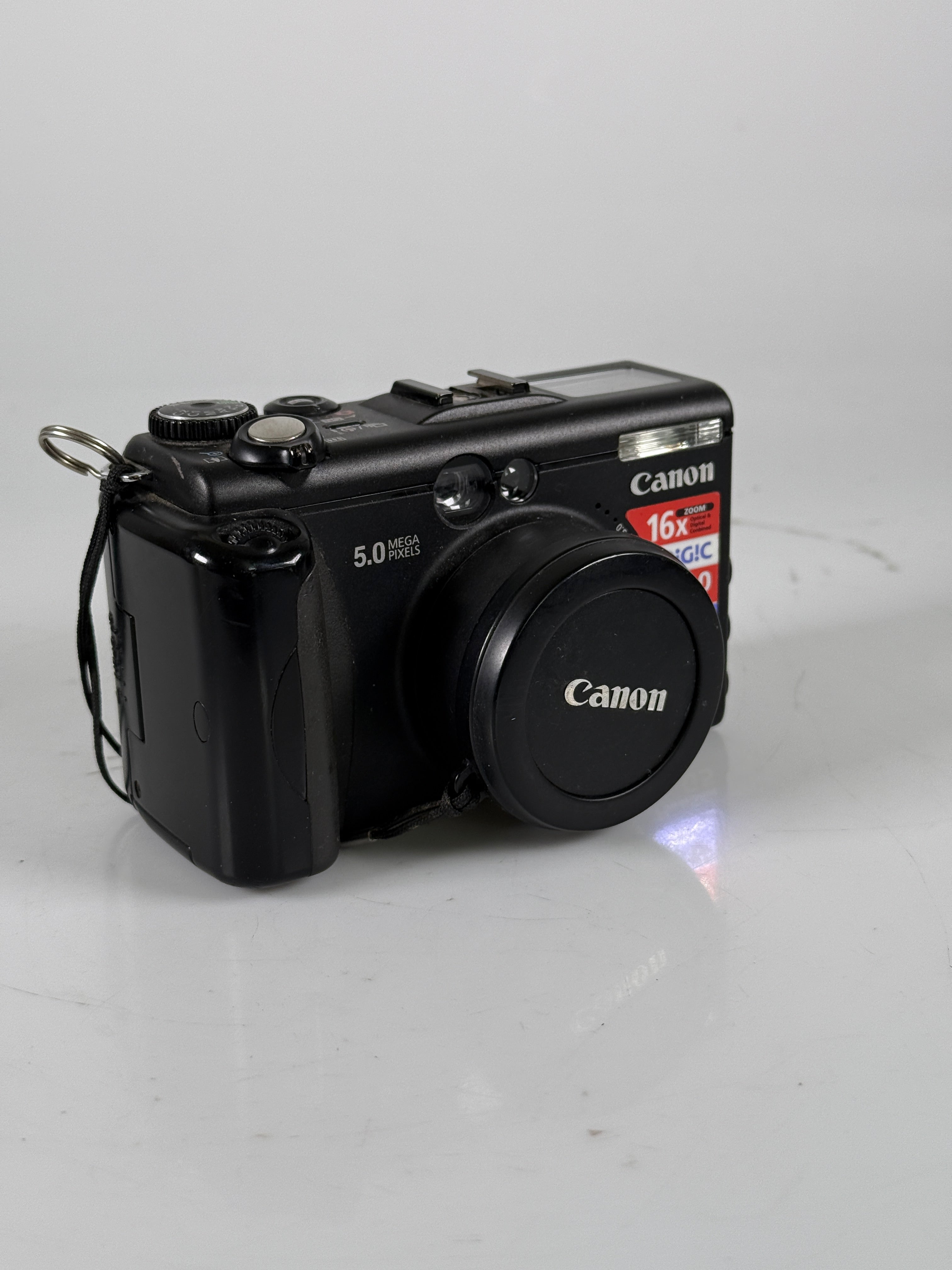 Canon PowerShot G5 Black 5.0MP 4x Optical Zoom Digital Camera