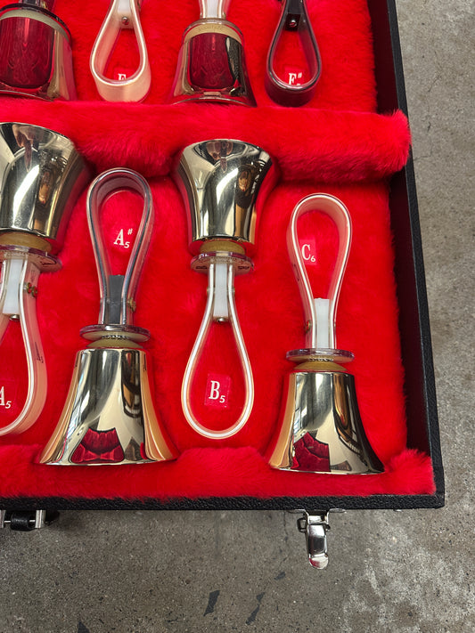 Malmark One Octave Handbell Set (C5-C6)
