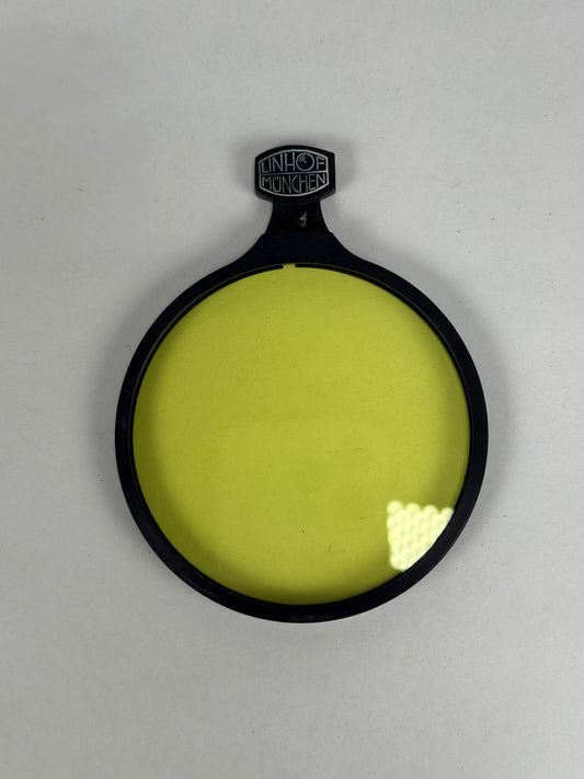 Linhof 70mm Drop in filter for universal shade Yellow 1 Y1