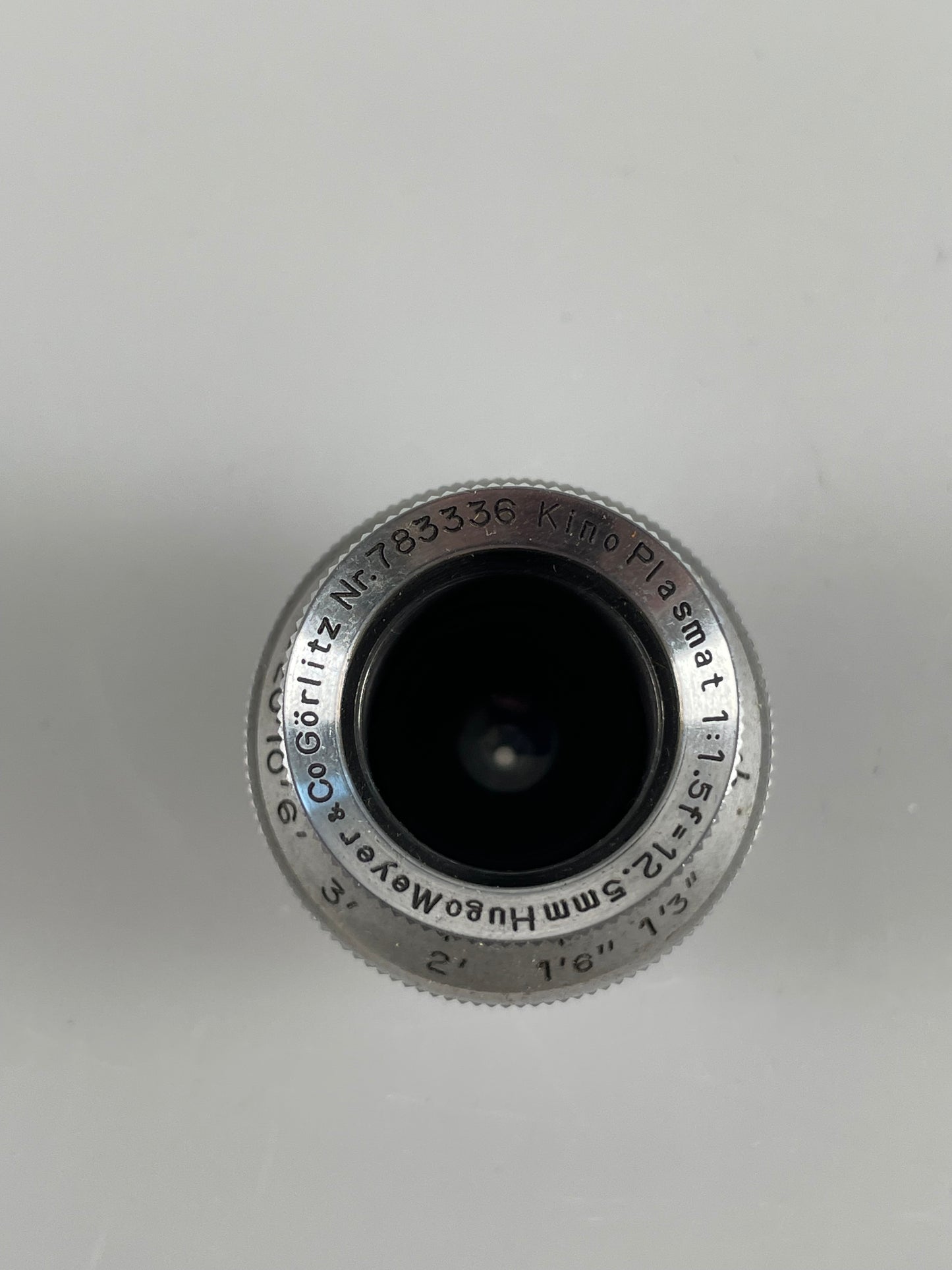 Hugo Meyer Gorlitz Kino Plasmat 12.5mm f1.5 C mount lens