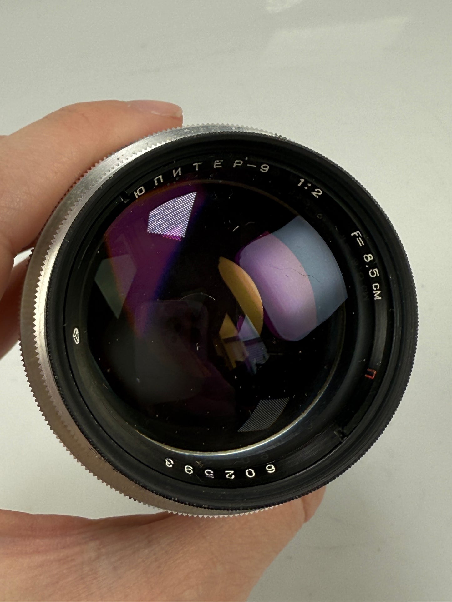 JUPITER-9 Lens 2/85 Rangefinder Contax RF mount Kiev