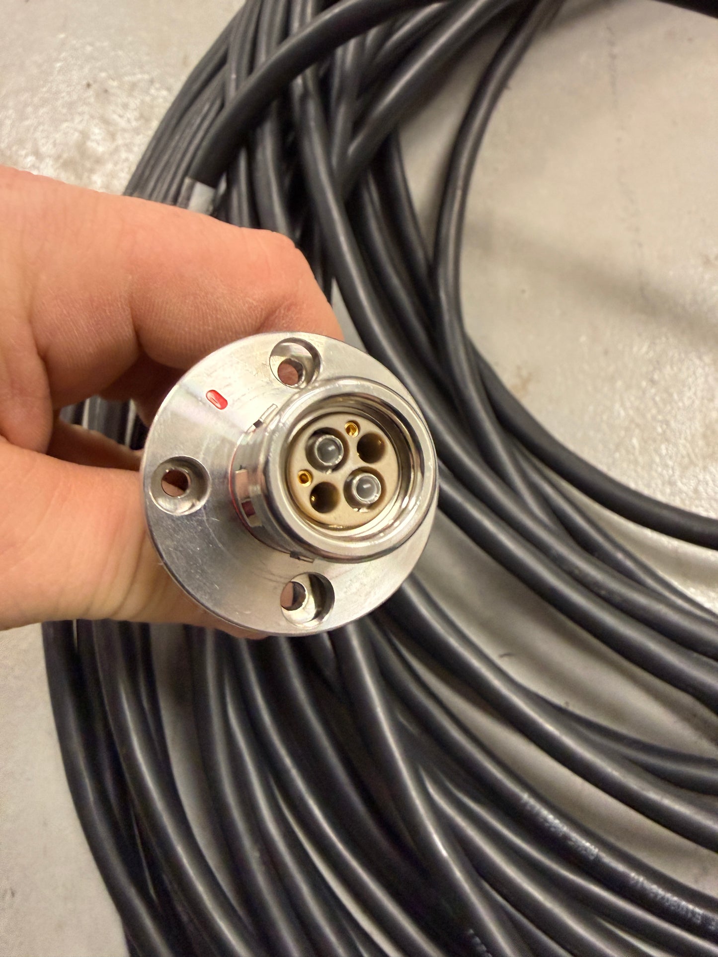 Camplex LEMO FGW-PHW Hybrid Fiber Optic Cable CFC-M2578135-01