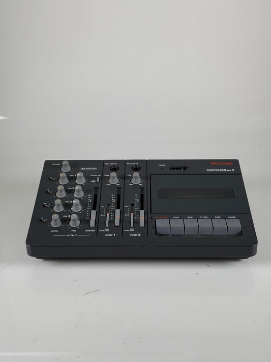 Tascam Porta03 MKII Ministudio 4 Track Cassette Recorder