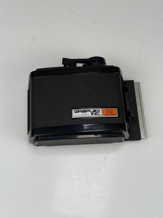GRAFLEX INC RH20 6X7 220 CAMERA ROLL FILM HOLDER