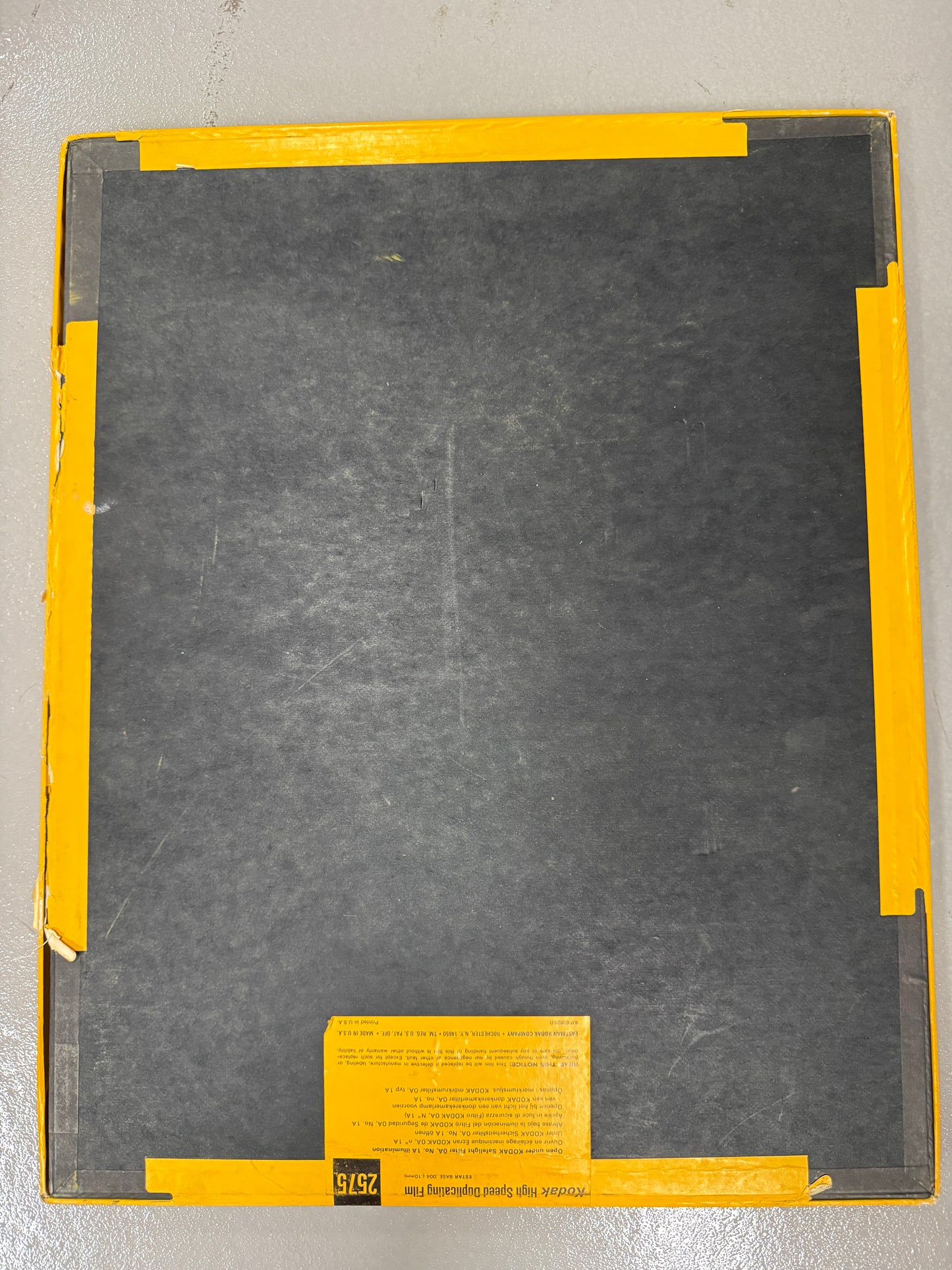 Expired 16x20 RARE KODAK high speed duplicating Large Format Film 50 Sheets 2575