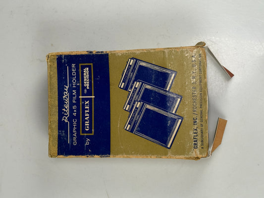 Riteway plastic 4x5 Film holder for large format cameras lot of 3