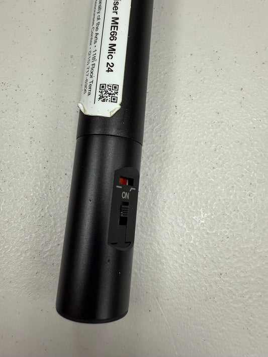 Sennheiser ME66 Directional Shotgun Microphone w/ K6P Power Module