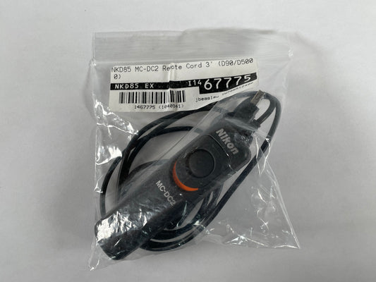 Nikon MC-DC2 Remote Shutter Release Cord for D7000 D5000 D3100 D90 D5100