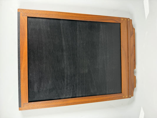 Wooden 11x14 sheet film holder brown/tan