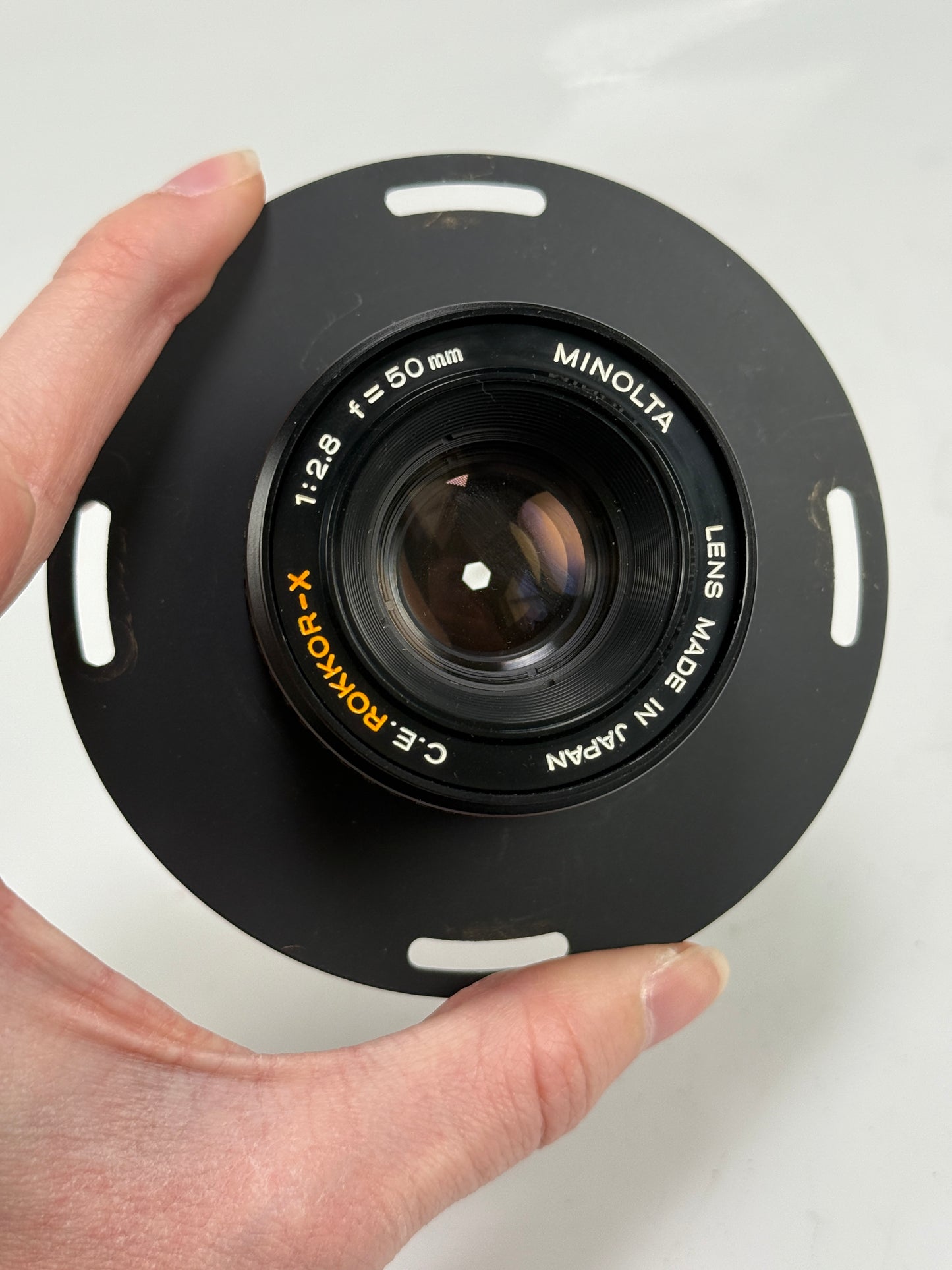 Minolta C.E. Rokkor-X 50mm F2.8 Enlarging Lens