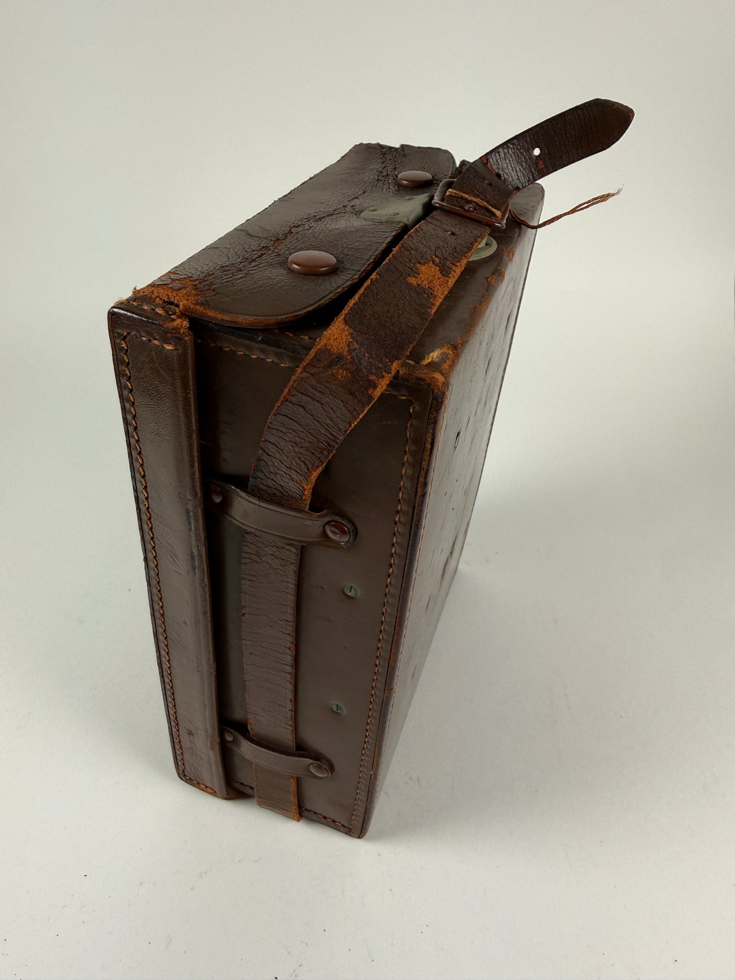 Leica leather combination combi case brown for Standard 1 mod a RARE