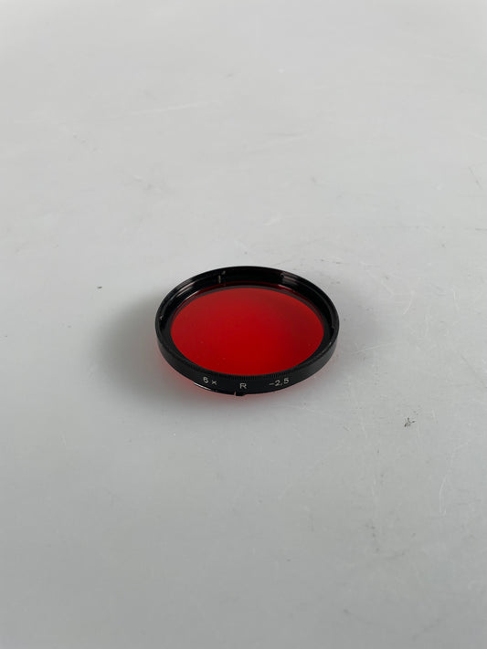 Hasselblad B50 6x R -2.5 Red Filter Bay 50