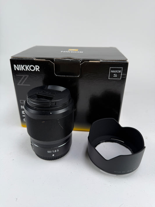 Nikon Nikkor Z 50mm f1.8 S Lens