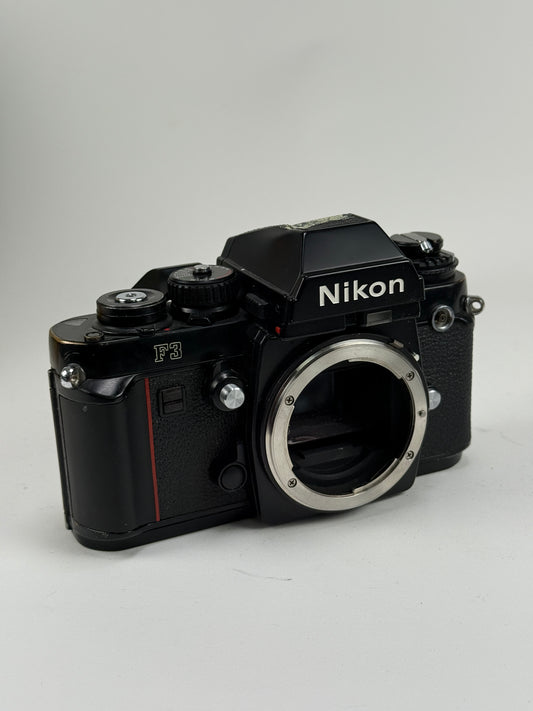 Nikon F3 35mm SLR film camera body - Heinz Kluetmeier
