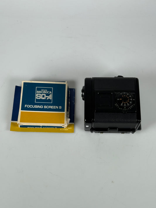 135 W ZENZA BRONICA SQ 135W Film Back Holder For SQ w/Screen