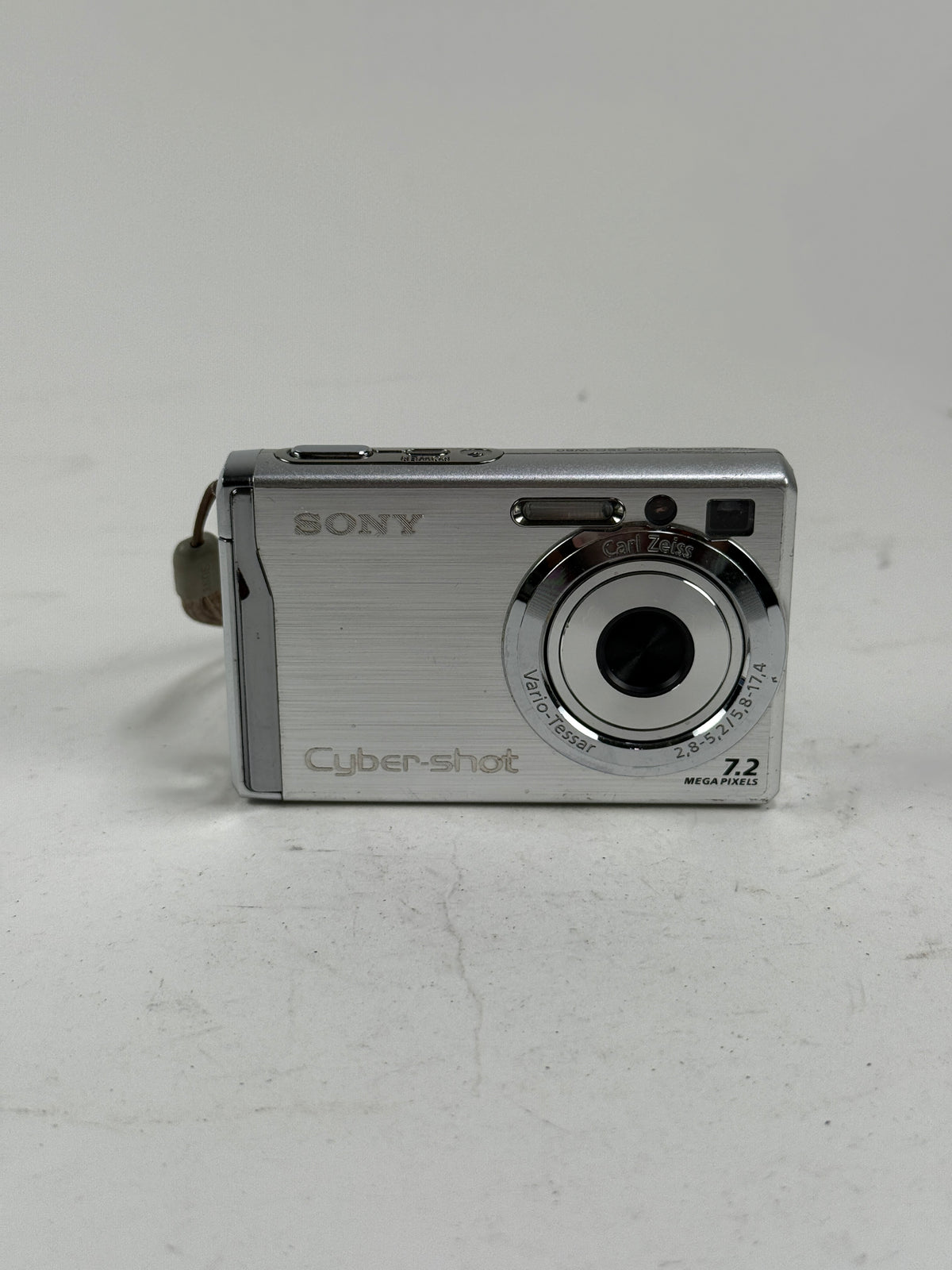 Sony Cyber-shot DSC-W80 Silver 7.2 MP 3x Optical Zoom Compact Digital Camera
