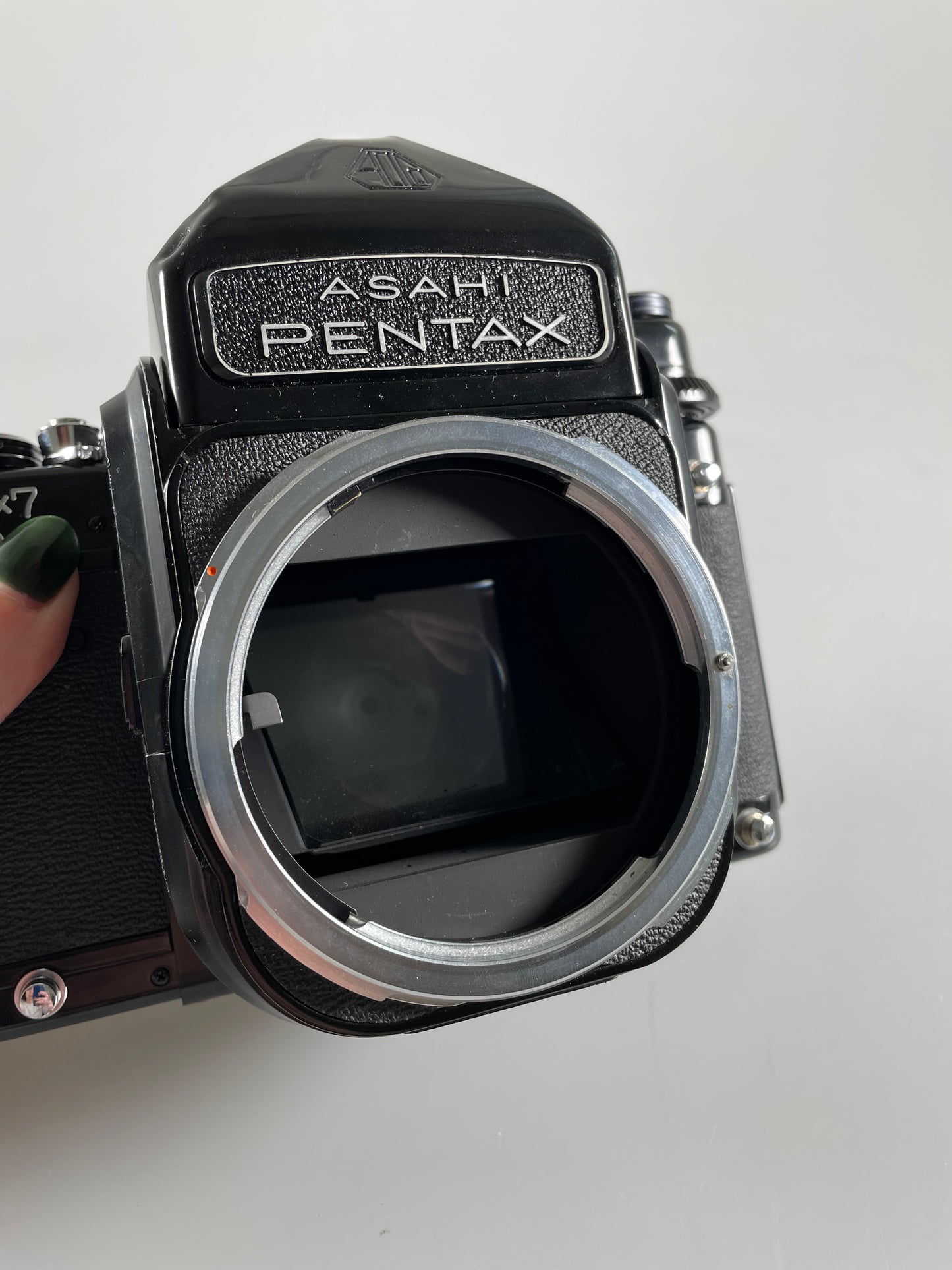 Pentax 67 6x7 Mirror Up MLU Body with metered prism