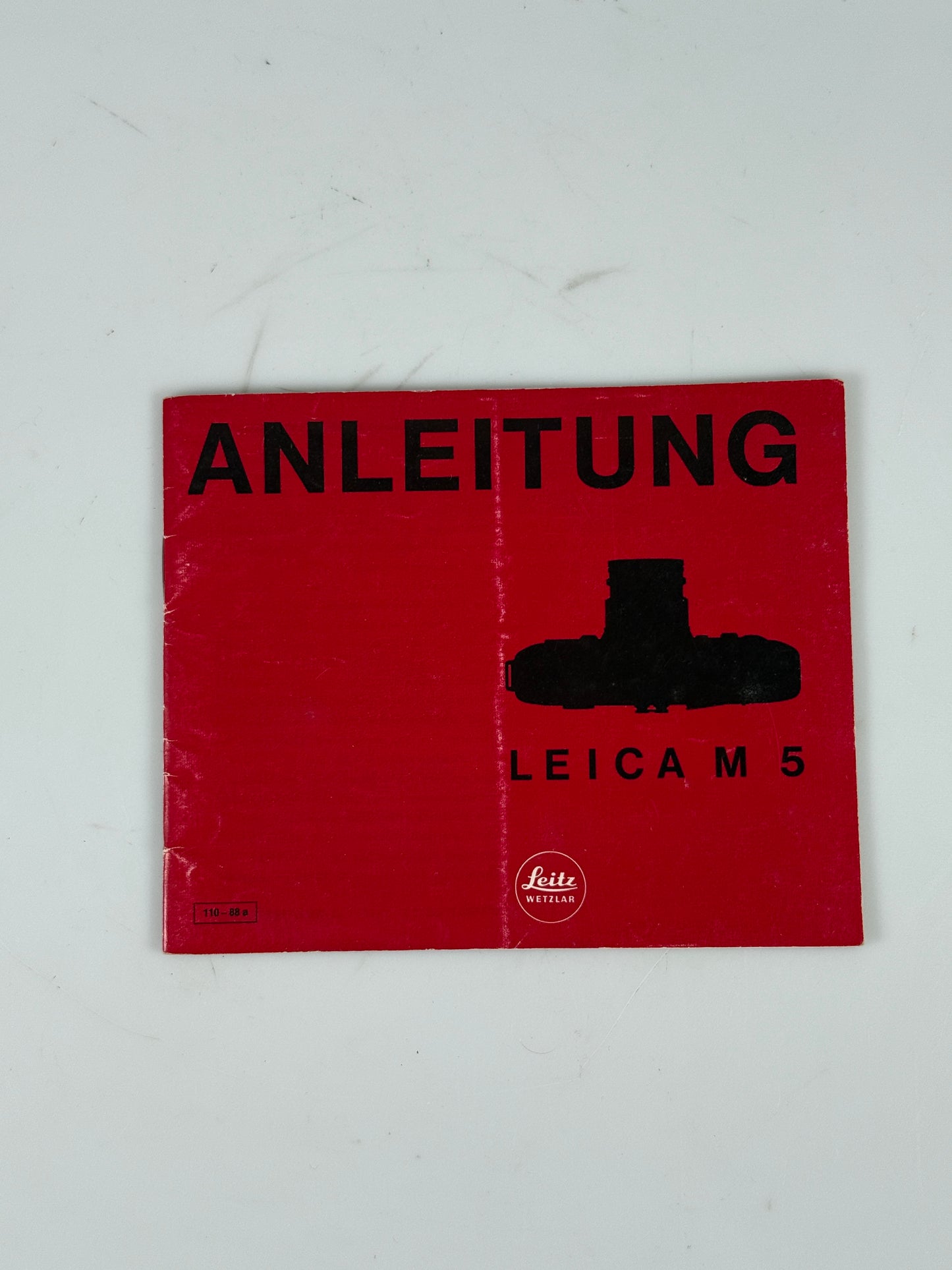 Genuine Leica M5 Instruction Manual Booklet