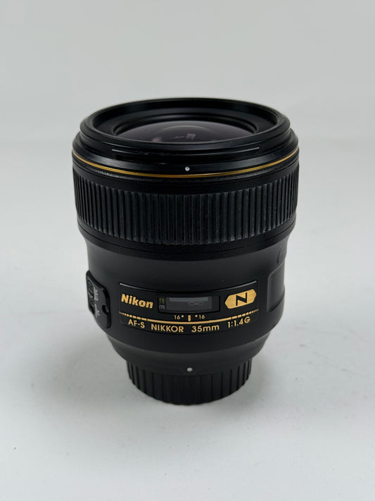 Nikon Nikkor AF-S 35mm f1.4 G Lens AFS
